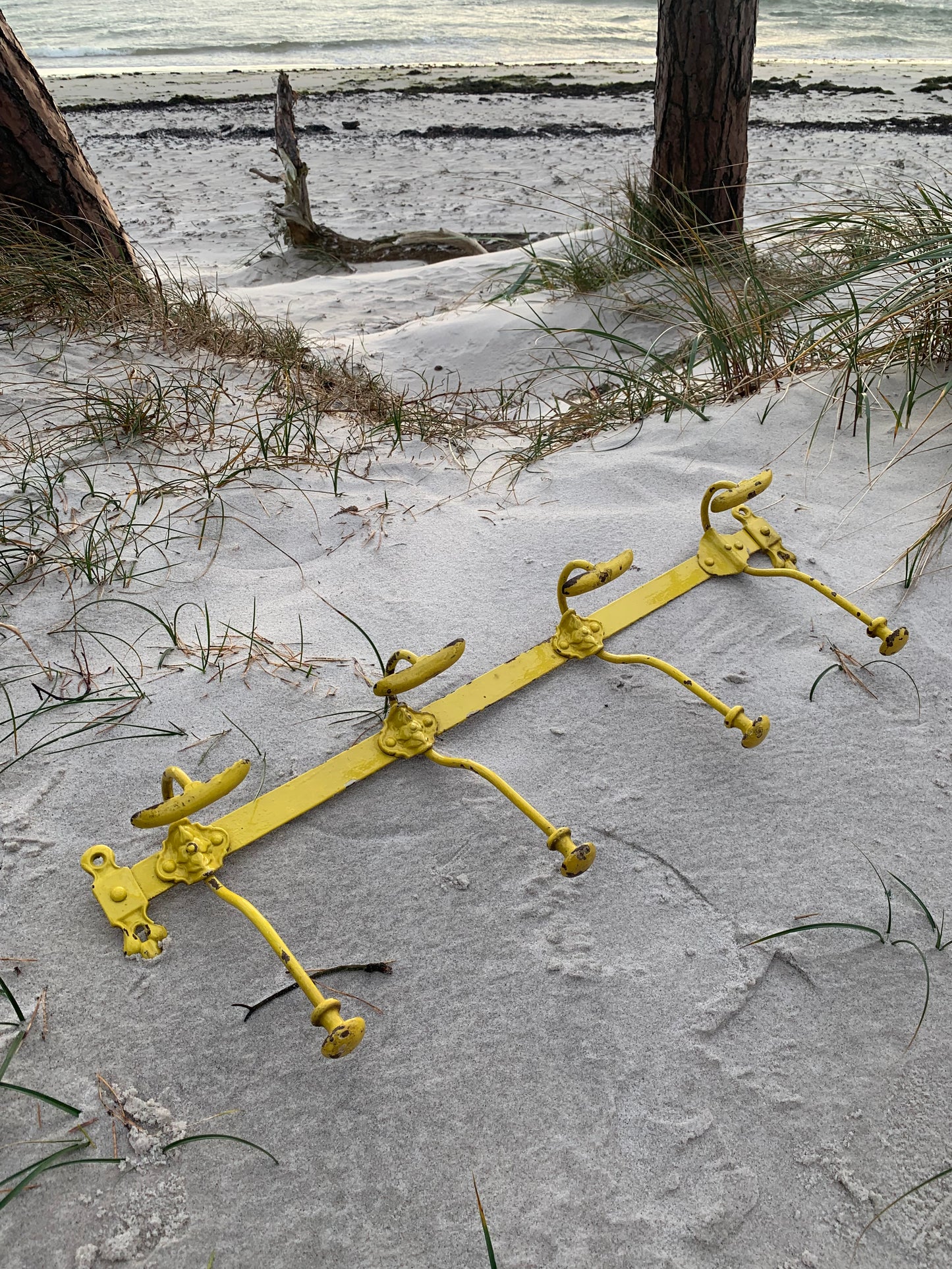 Fransk knagerække - Gul