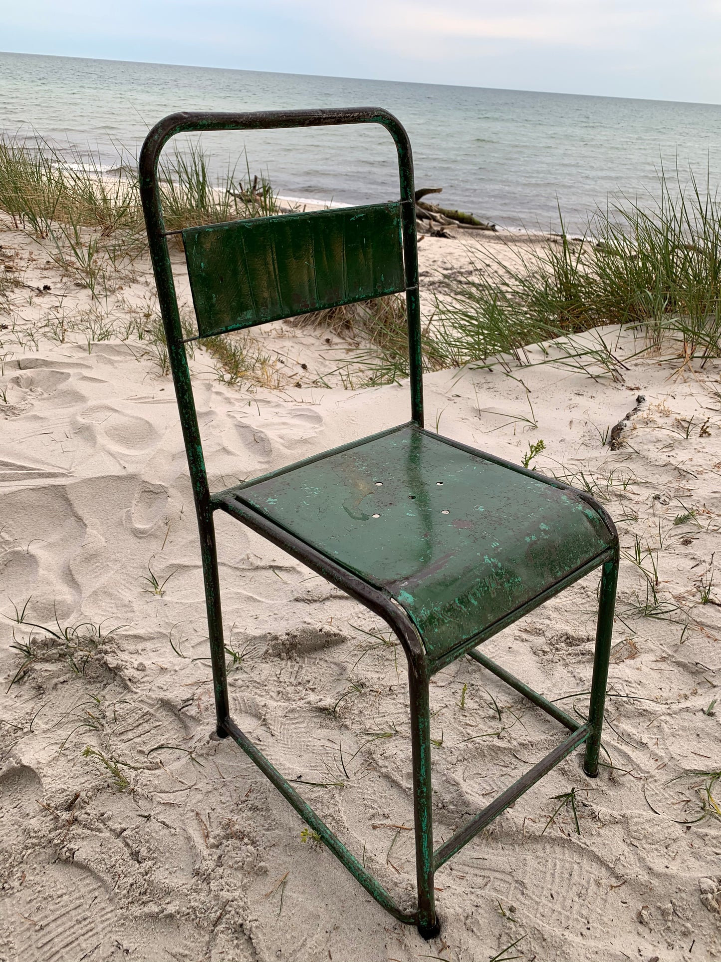 Rå cargostol - Grøn