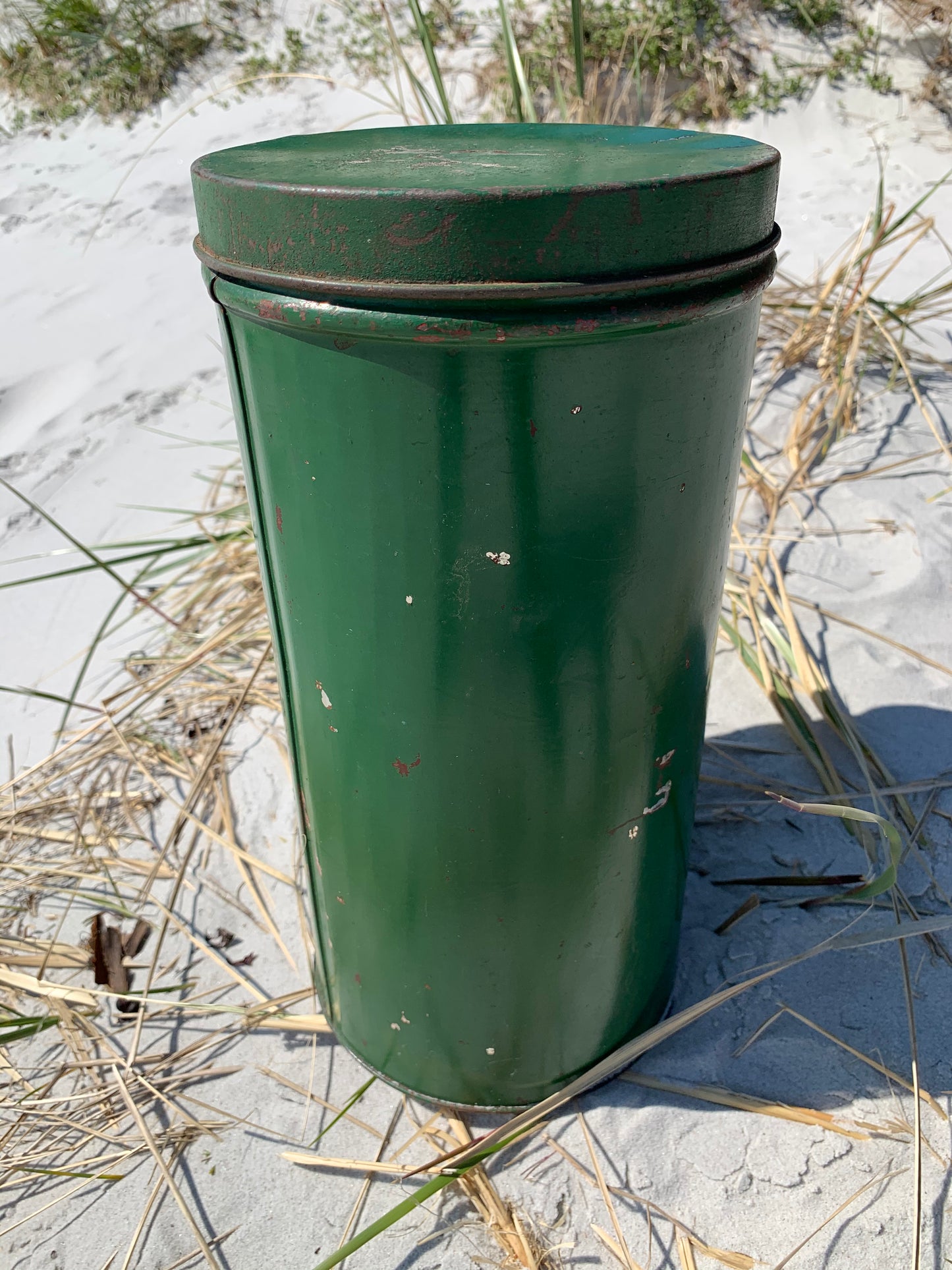 Gammel apotekerdåse