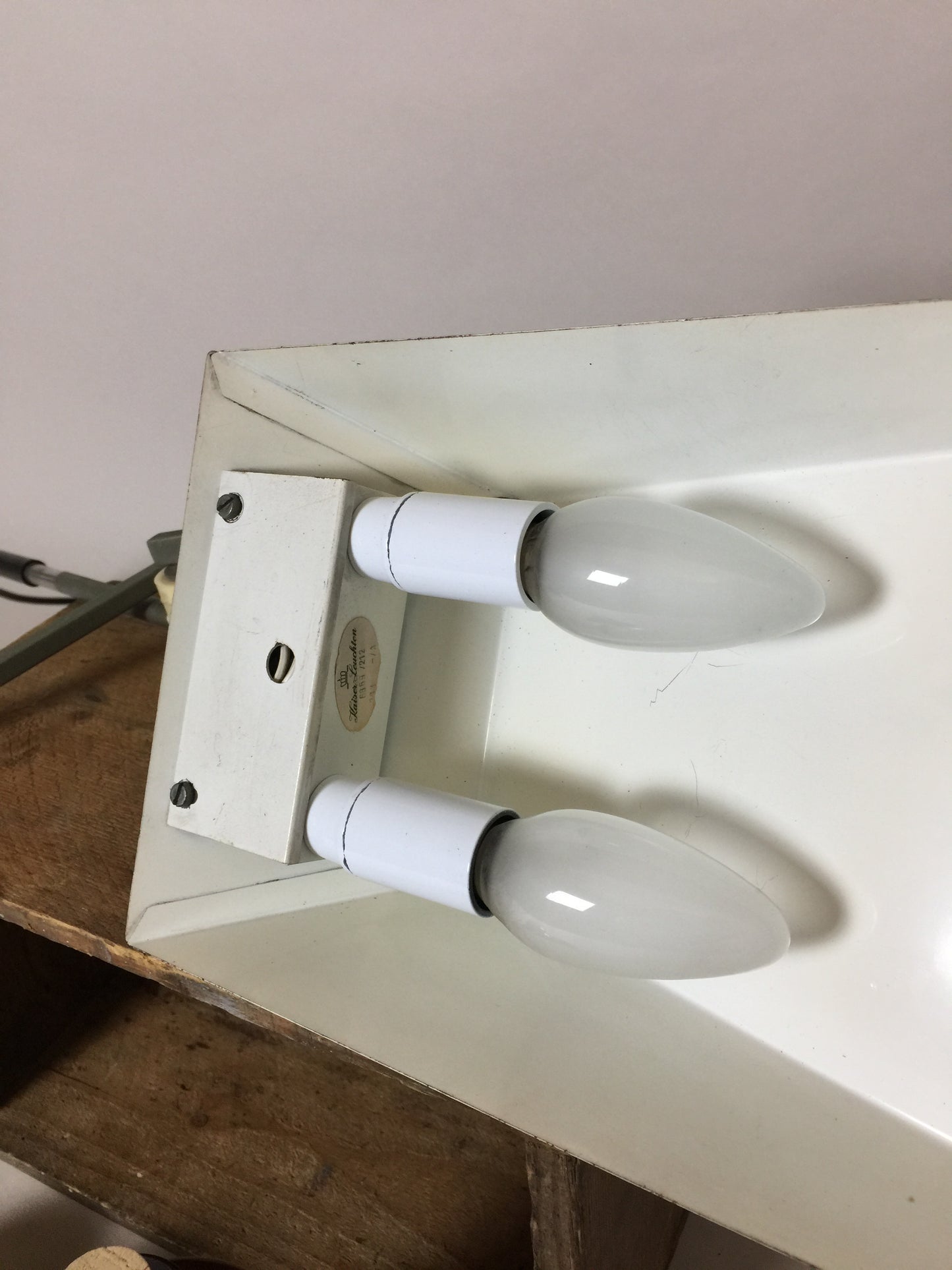 Fin gammel Kaiser Leuchten lampe