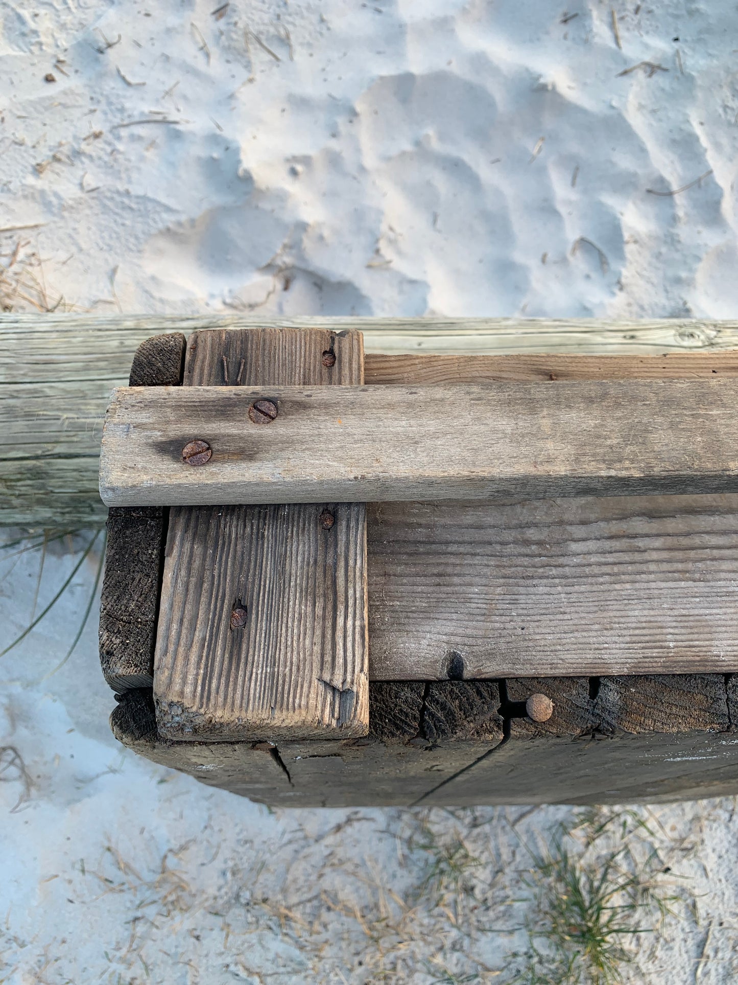 Trækasse med skøn patina