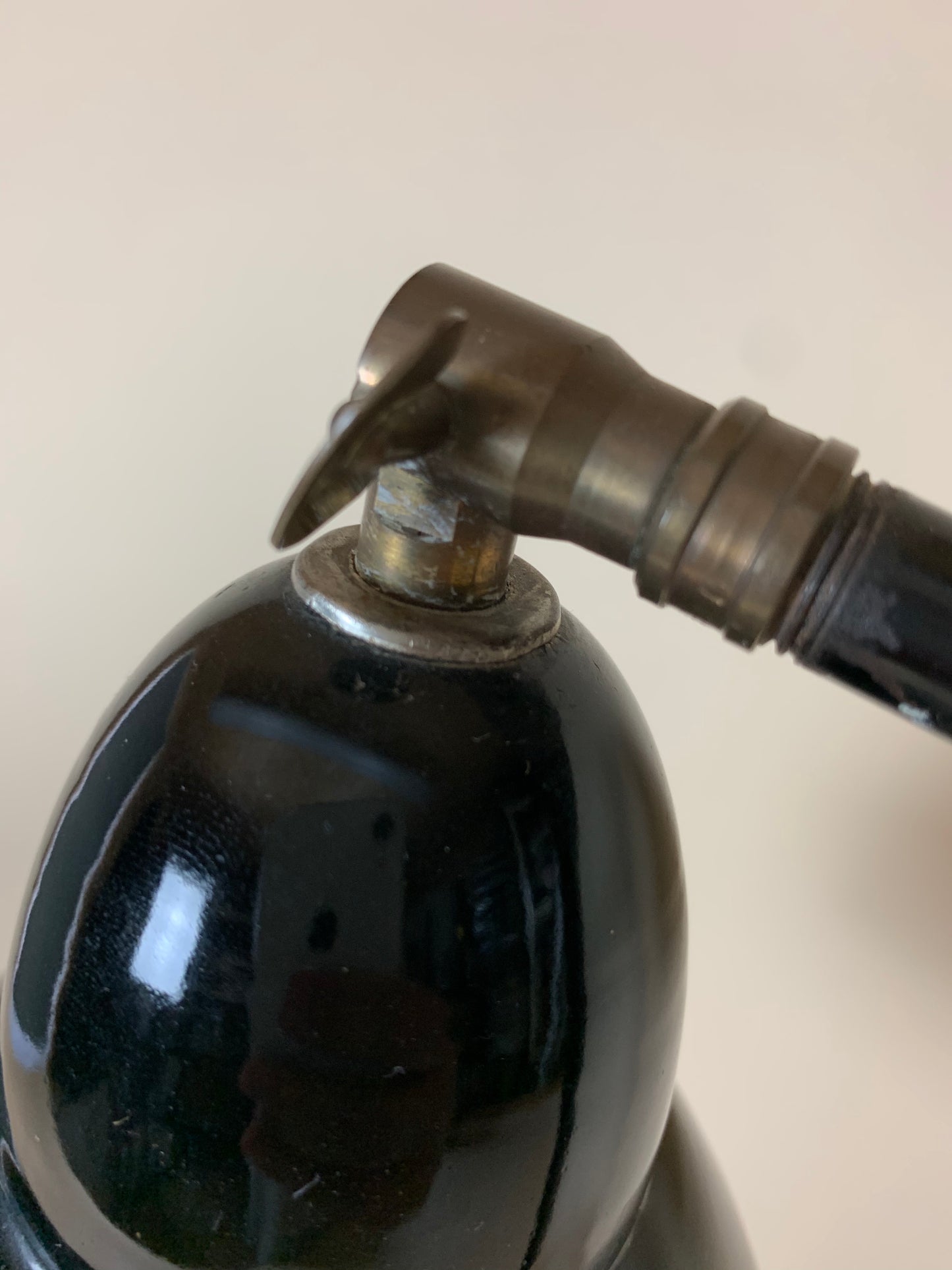 Jacobus vintage bordlampe i sort