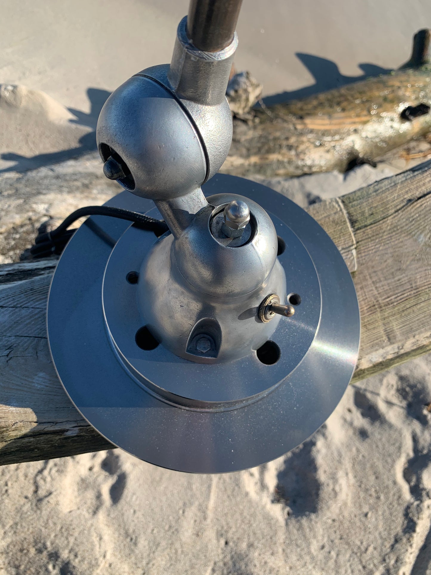 Jieldé bordlampe med buet arm