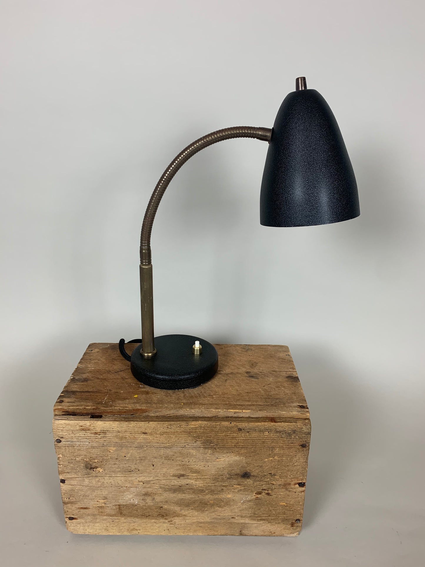 Vintagelampe med flexarm - Sort