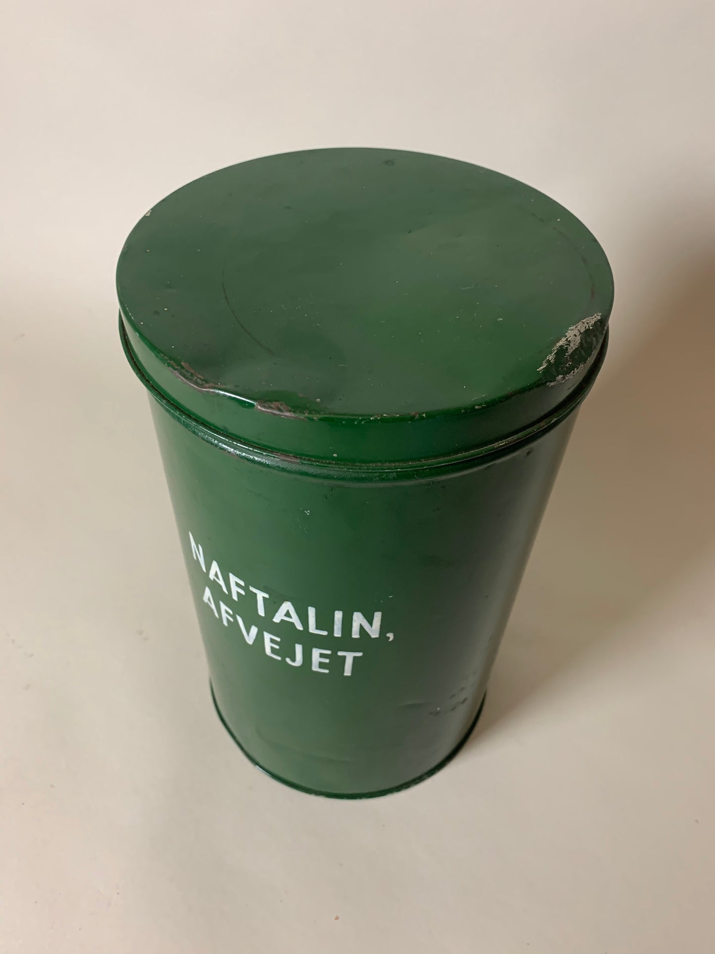 Apotekerdåse “Naftalin” - Grøn