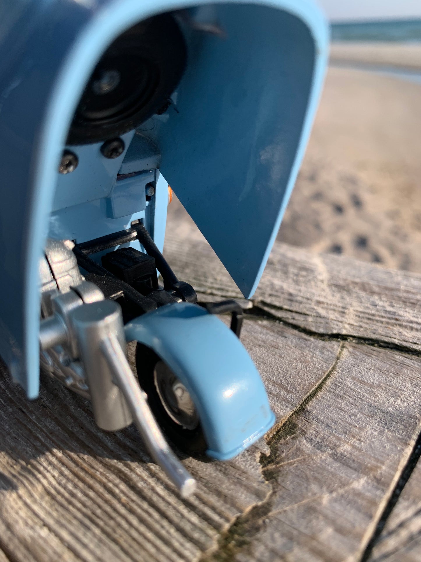 Messerschmidt kabinescooter - Lyseblå