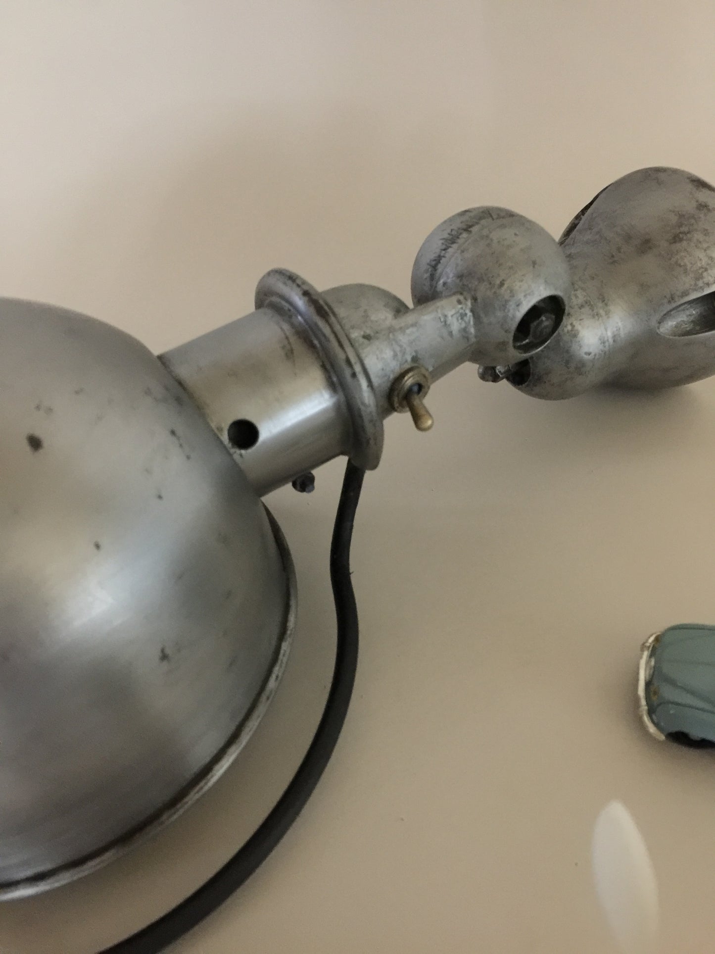 Jieldé lampe med tænd/sluk kontakt