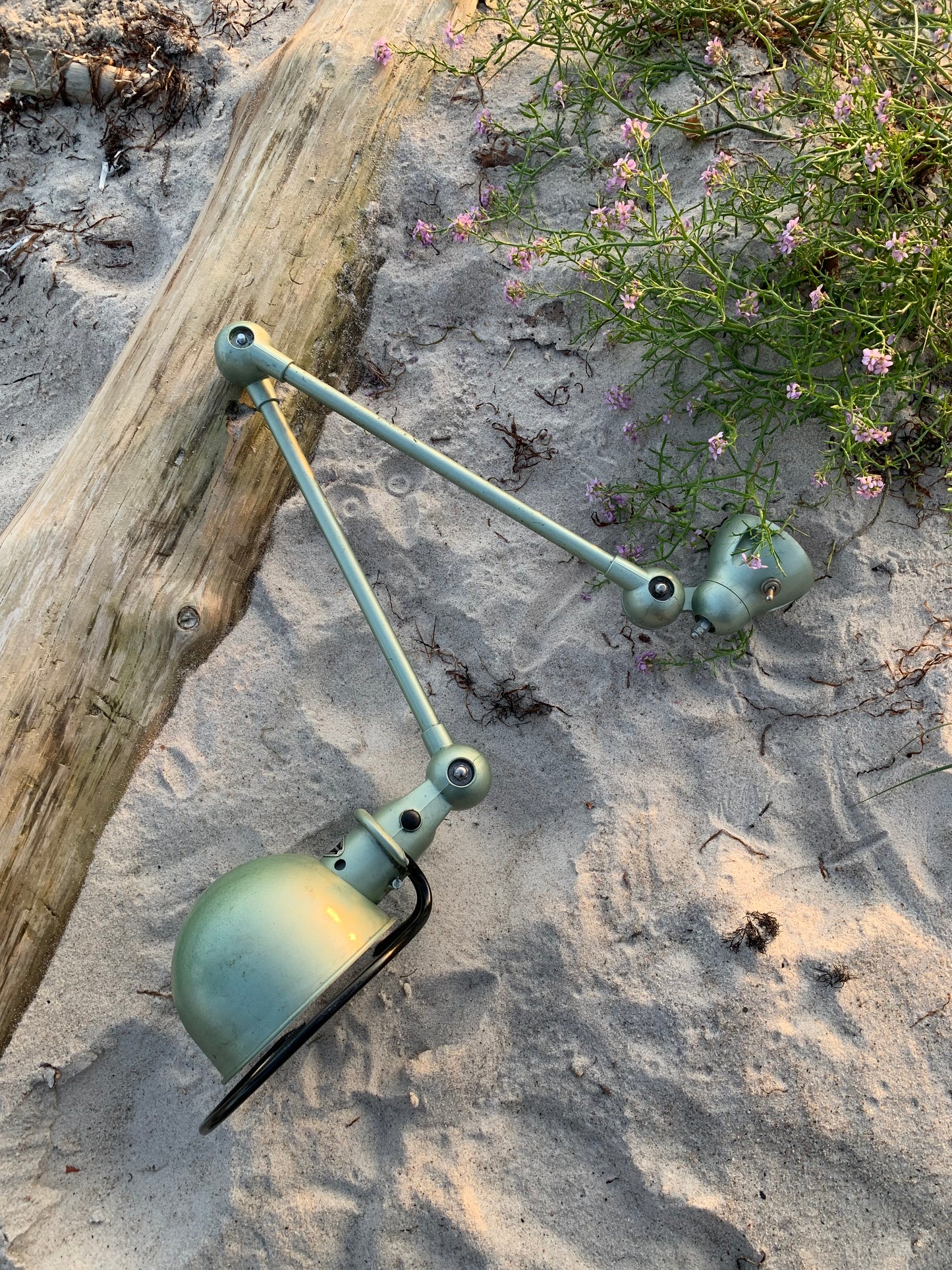 Jieldé væg/loftlampe med to arme - Grøn