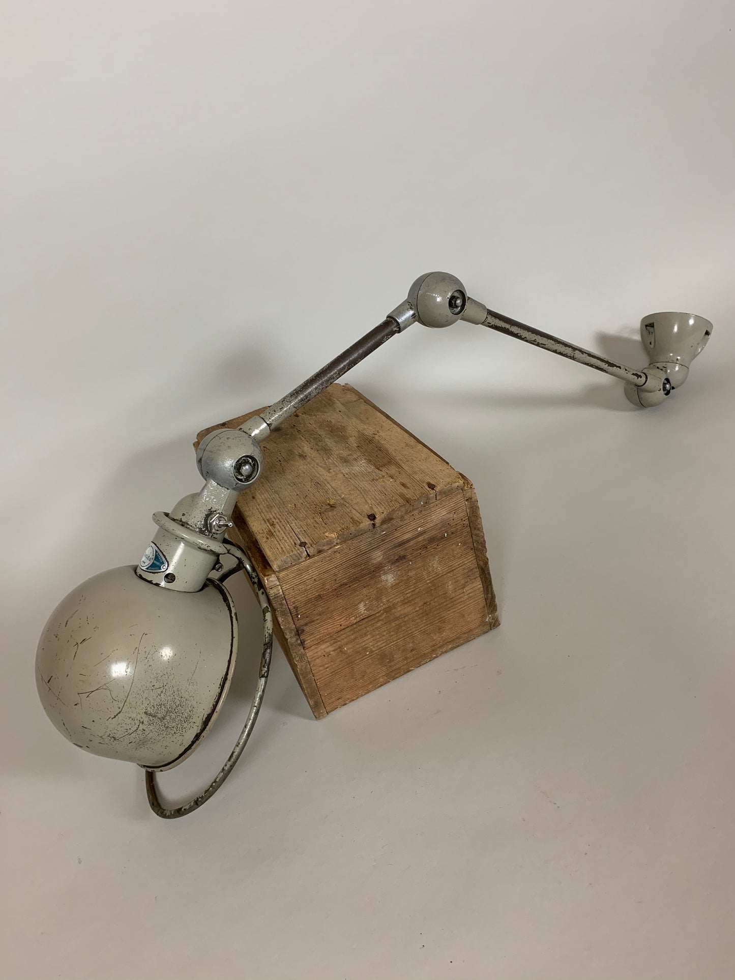 Jieldé væg/loftslampe med to arme