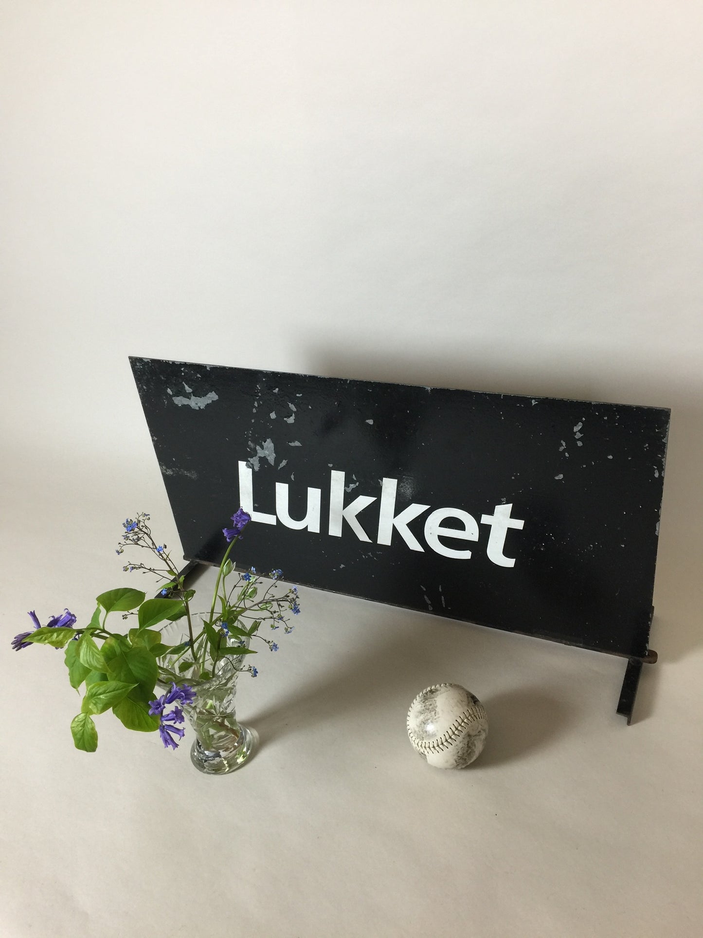 Åben og lukket skilt
