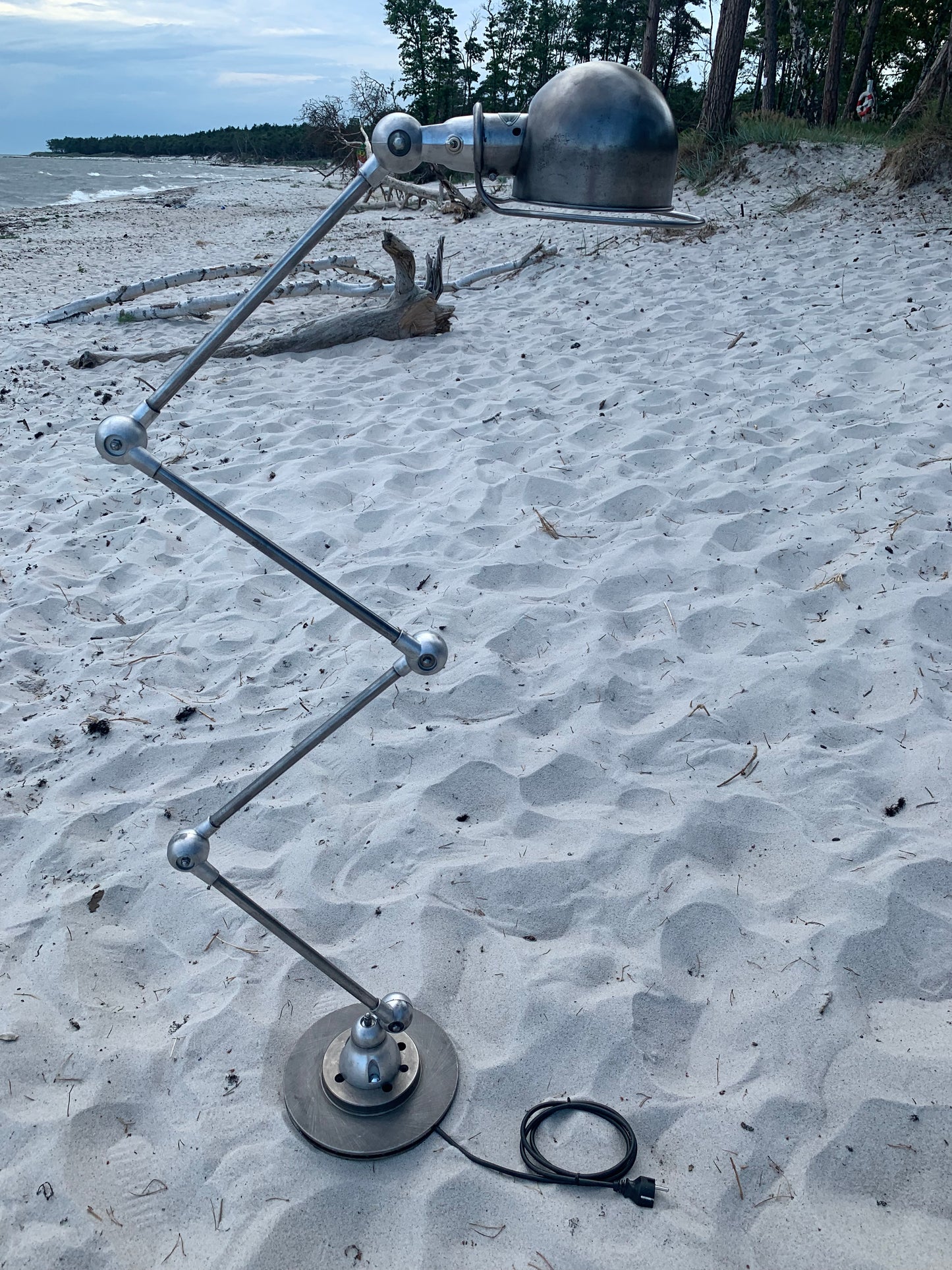 Jieldé gulvlampe med 4 arme