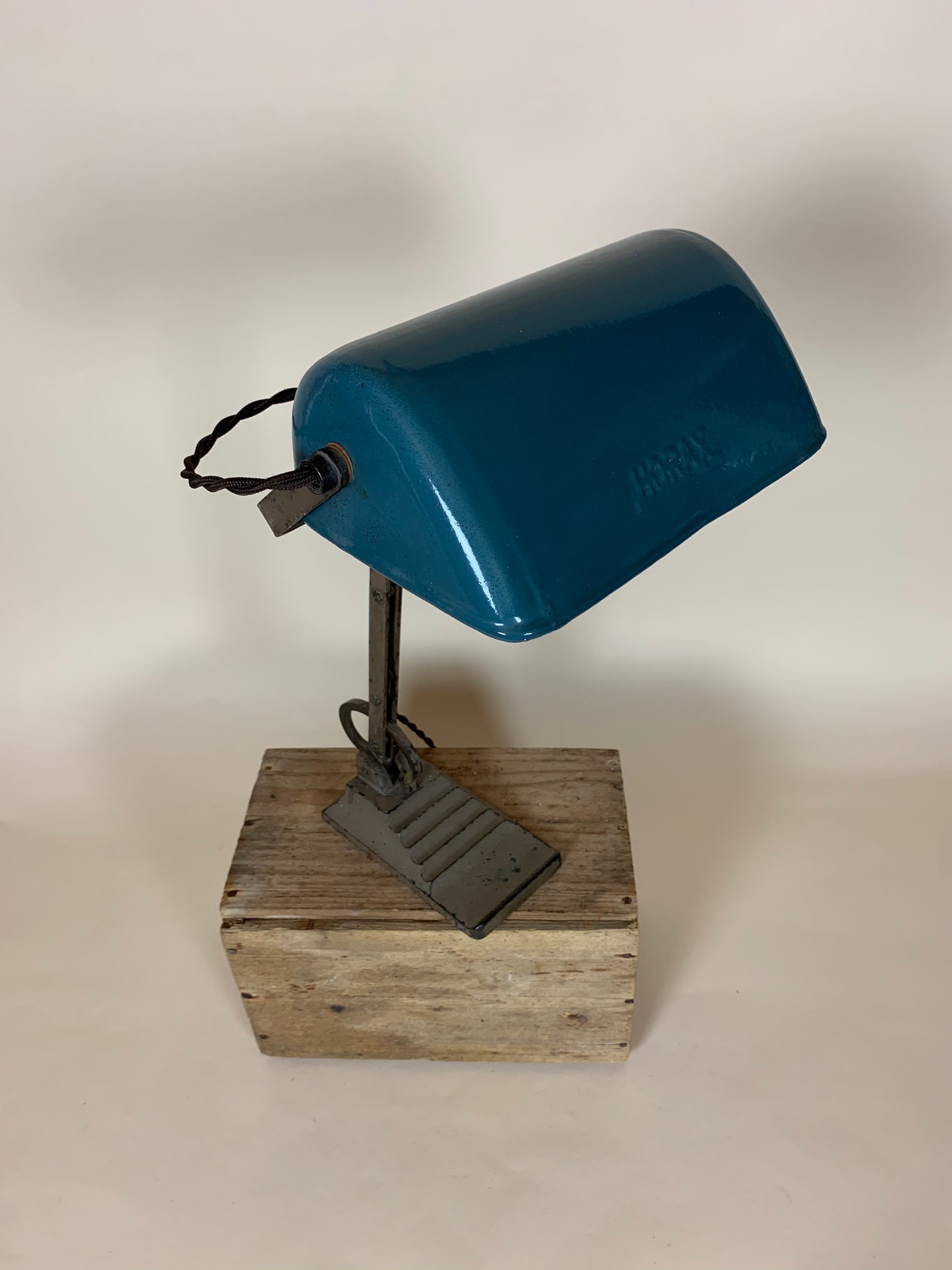 Fin gammel Horax notarlampe