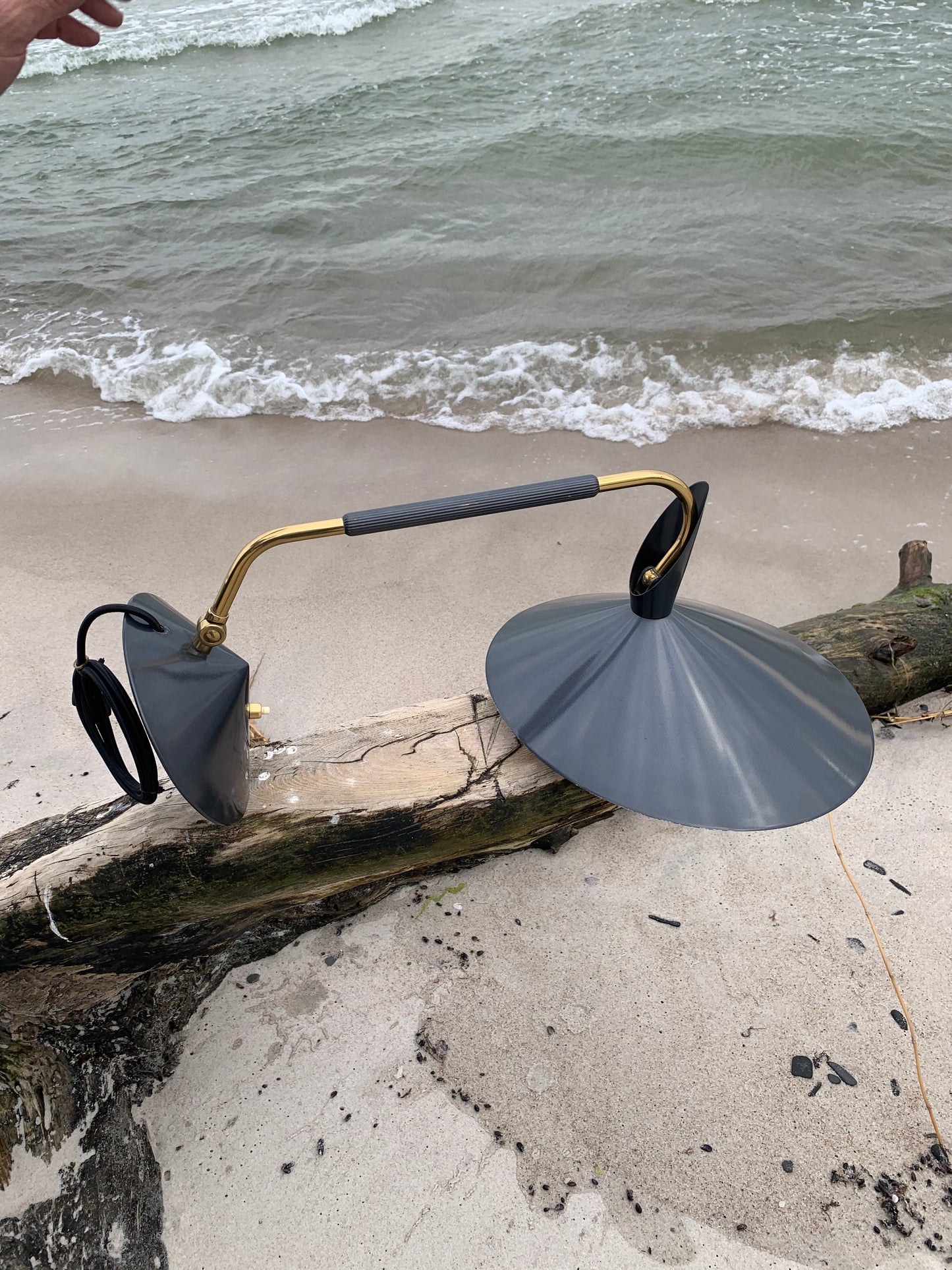Sjælden Hala bord/væg vintagelampe