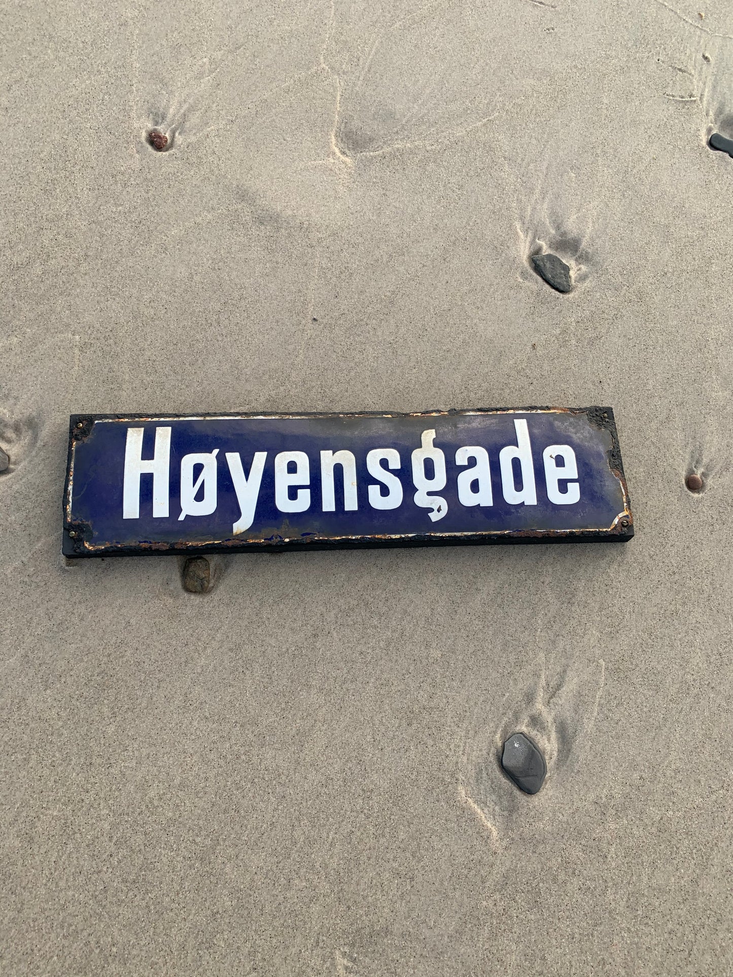 Vejskilt - Høyensgade