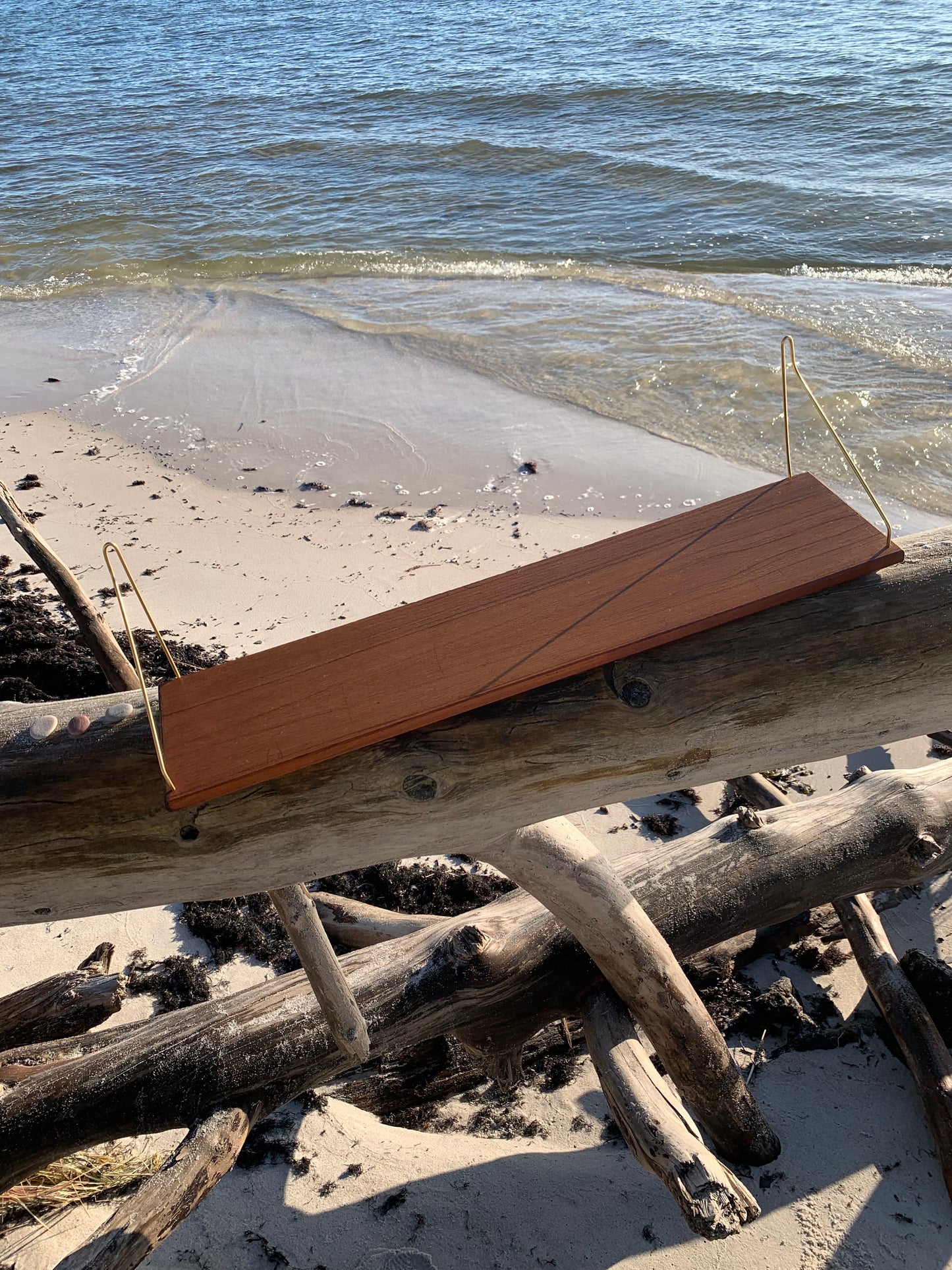Hylde i teak