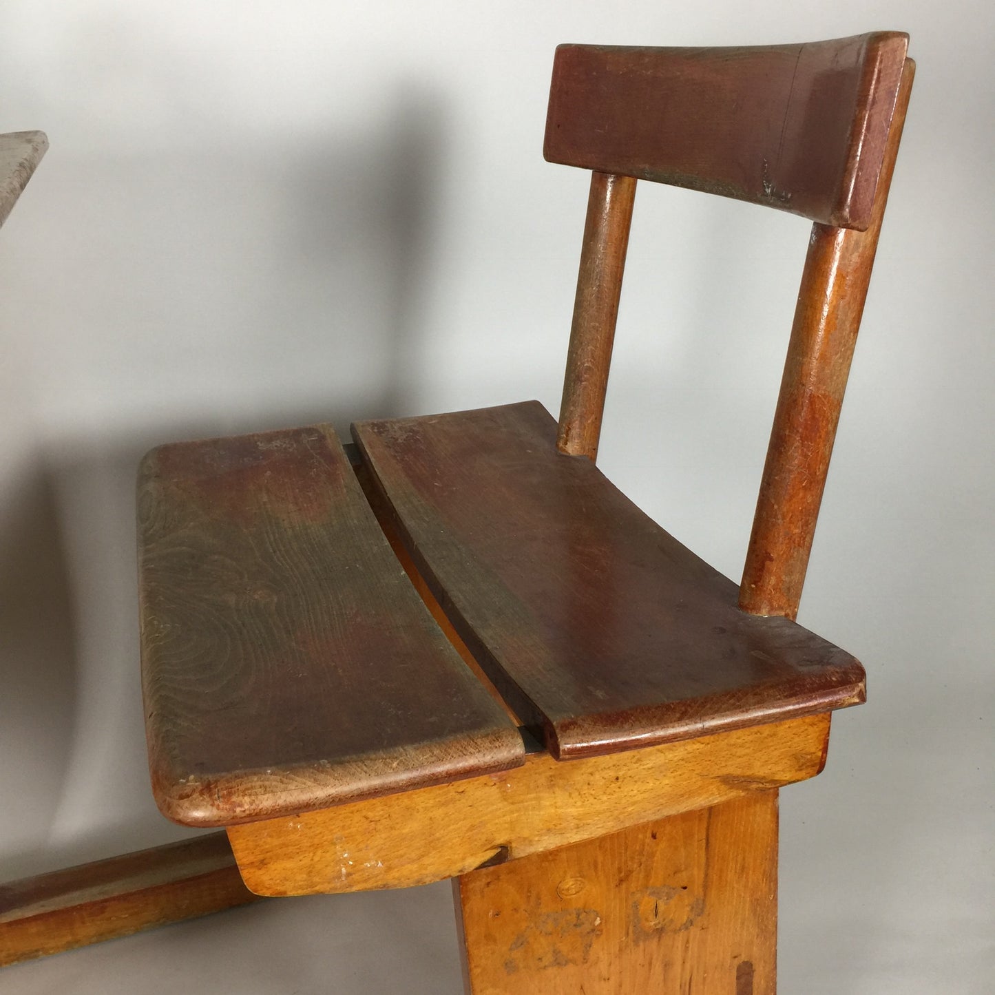 Skøn gammel skolepult fra 50'erne