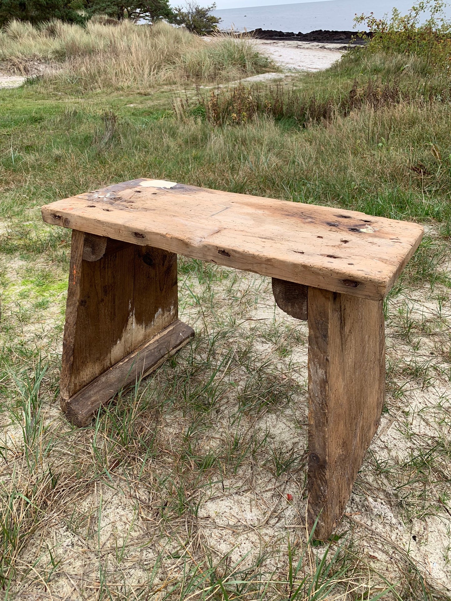 Skammel med masser af patina