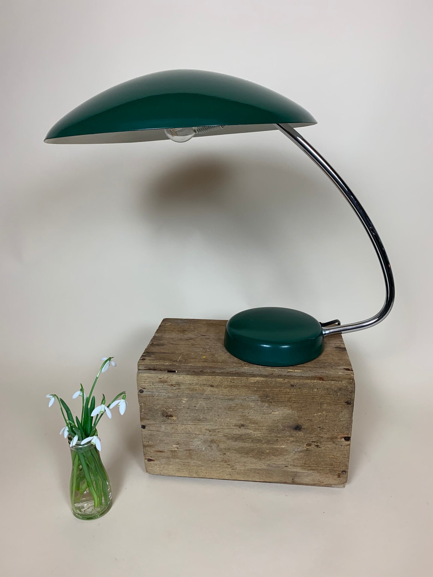 Vintage Cosack UFO Bordlampe fra 1950erne.