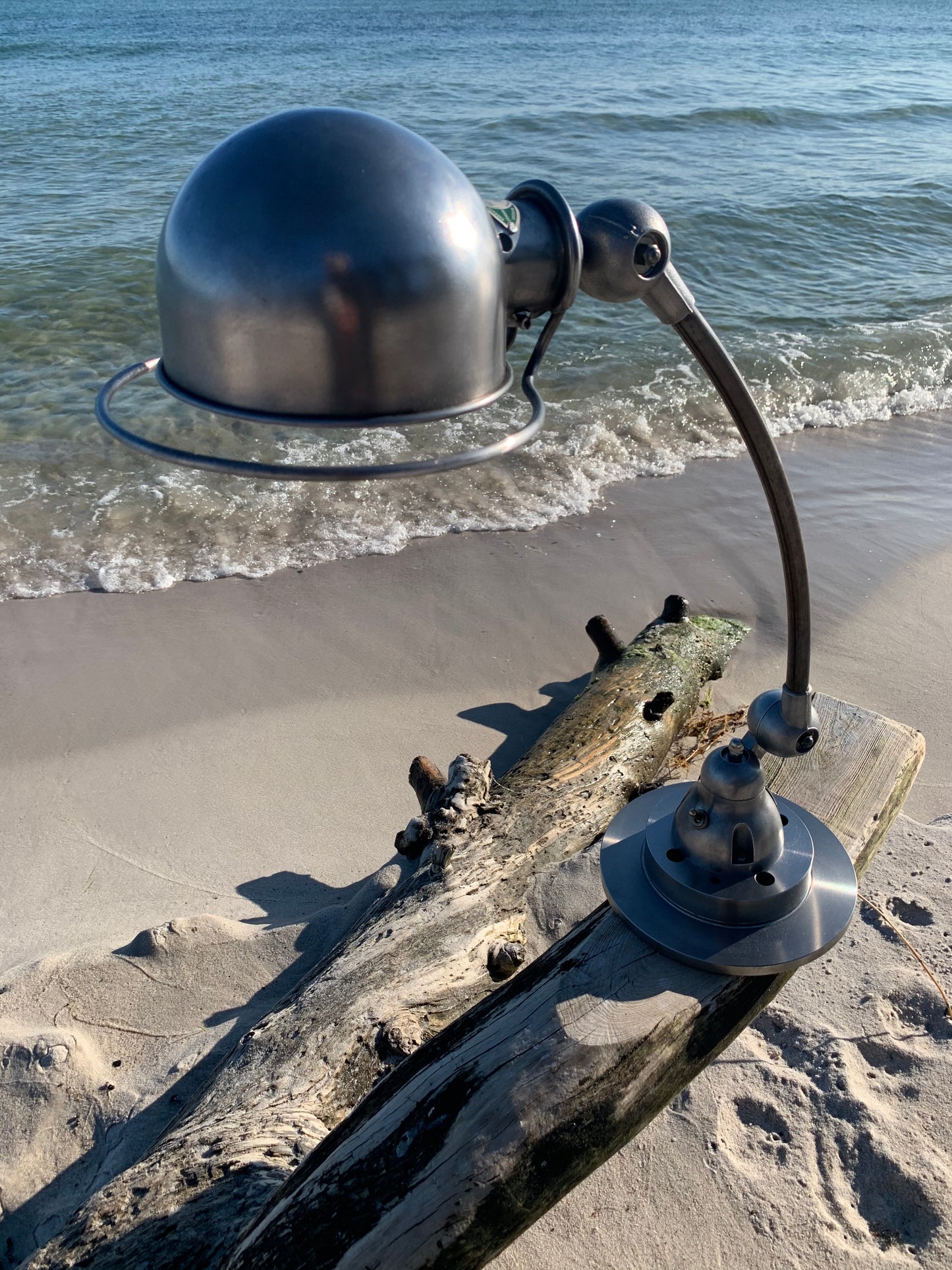 Jieldé bordlampe med buet arm