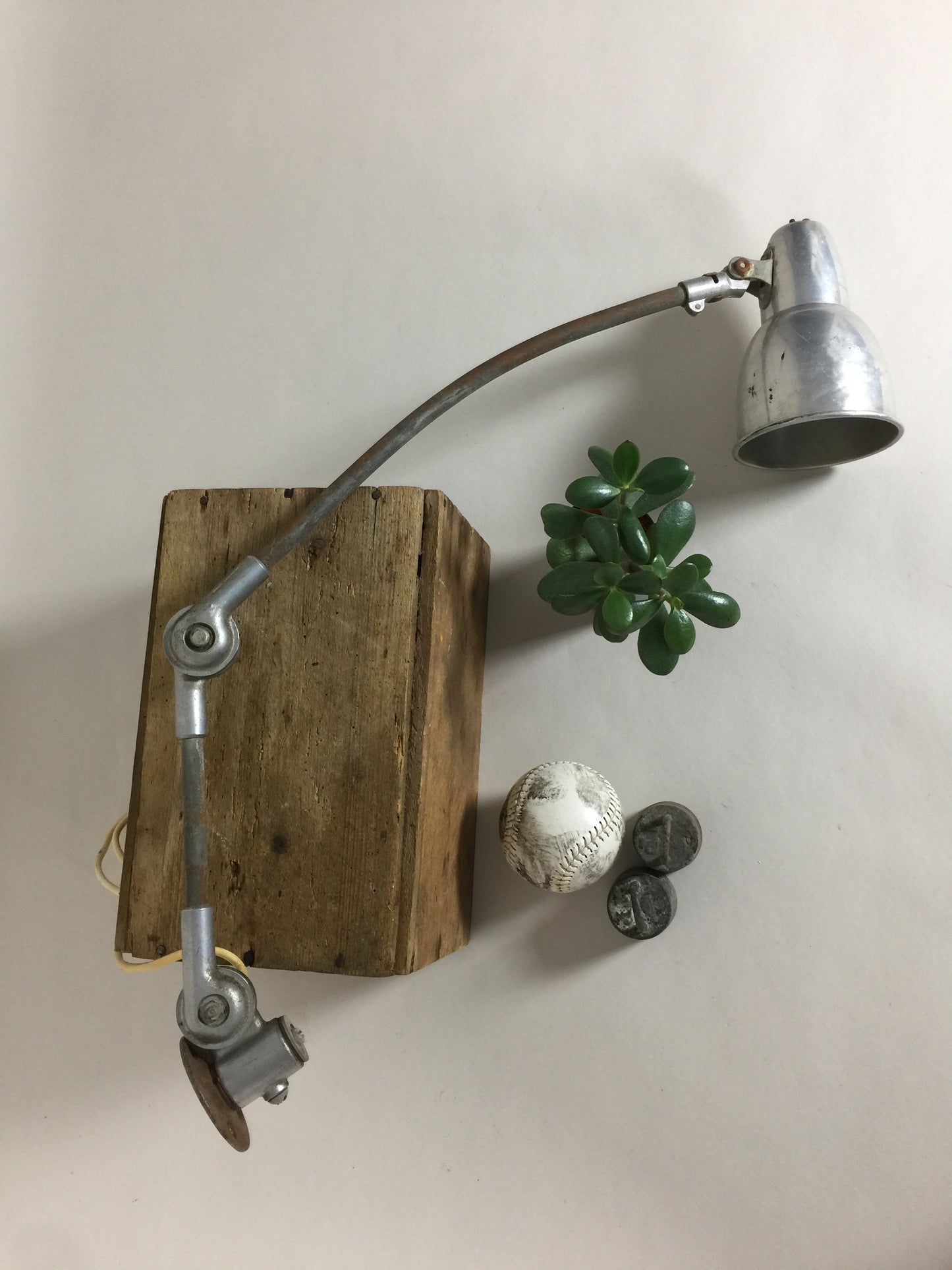 Lækker og sjælden Tysk arkitektlampe eller væglampe