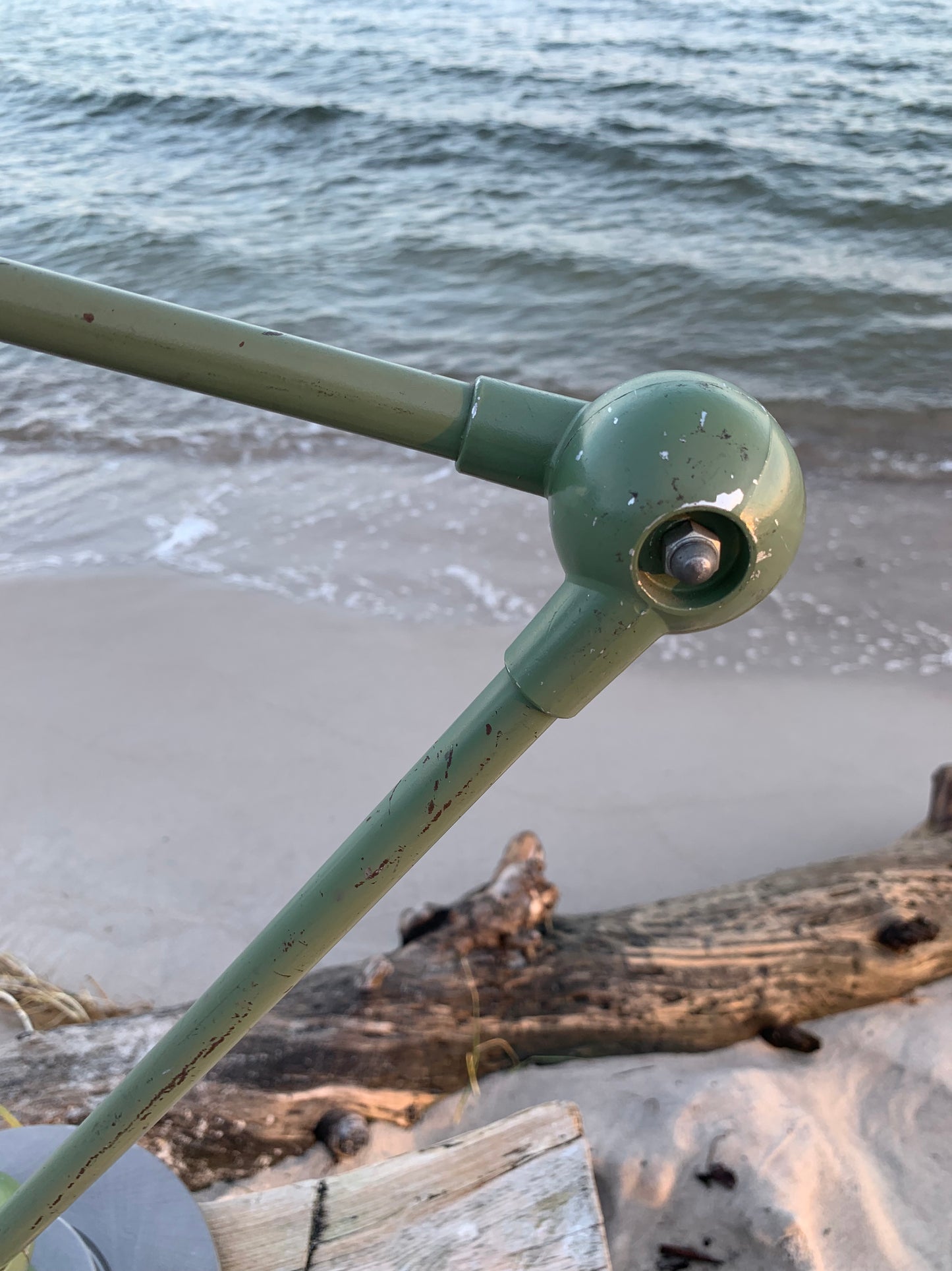 Jieldé bord/væg lampe med to arme - Grøn