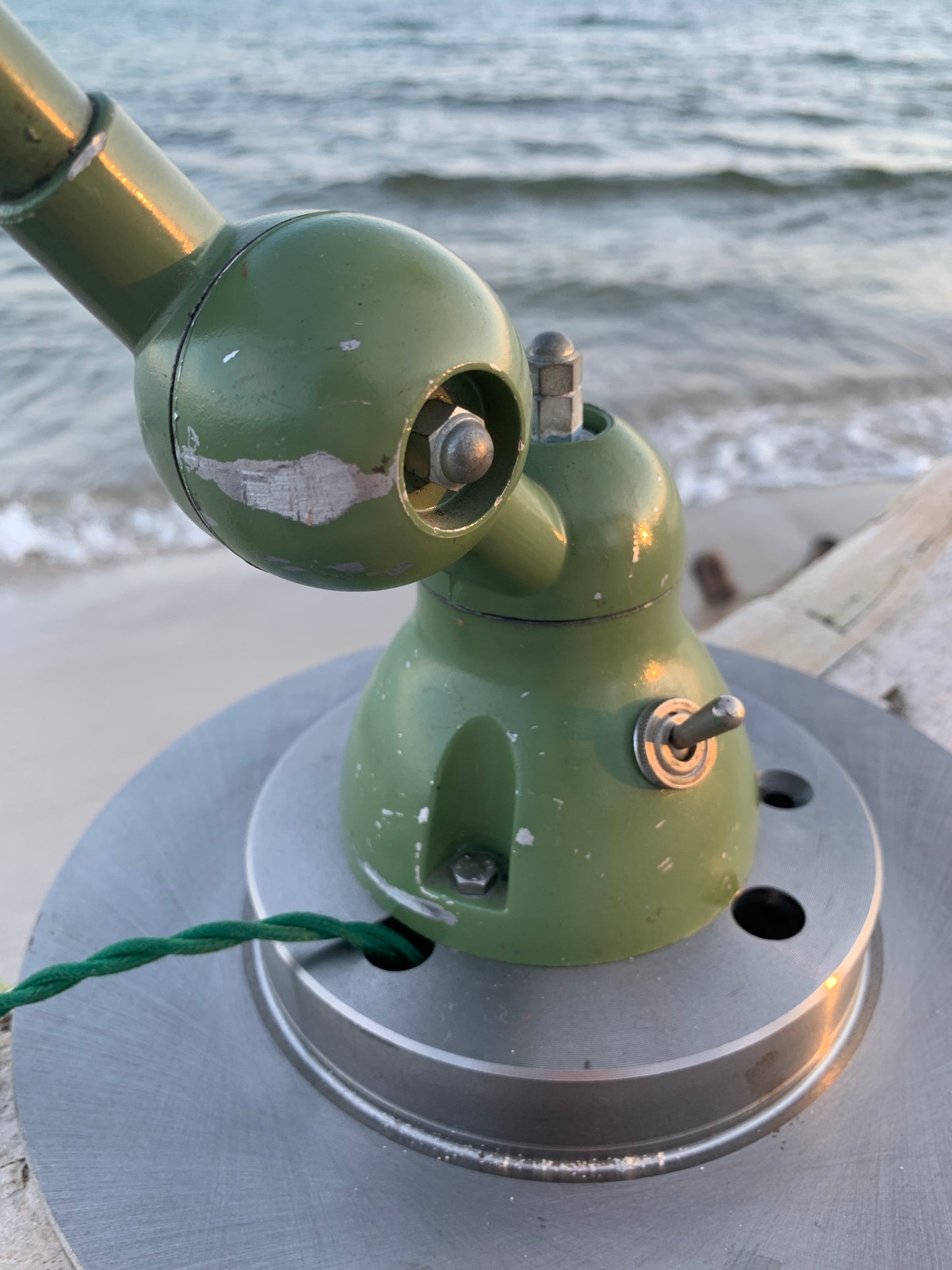 Jieldé bord/væg lampe med to arme - Grøn