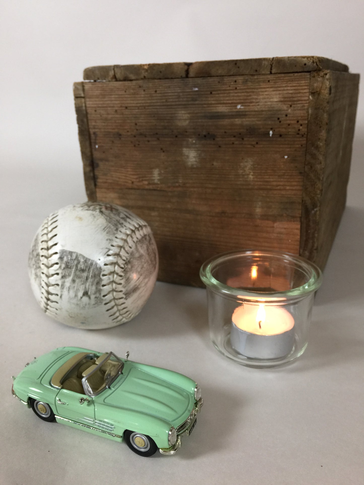 Fin Mercedes 300 Corgi modelbil