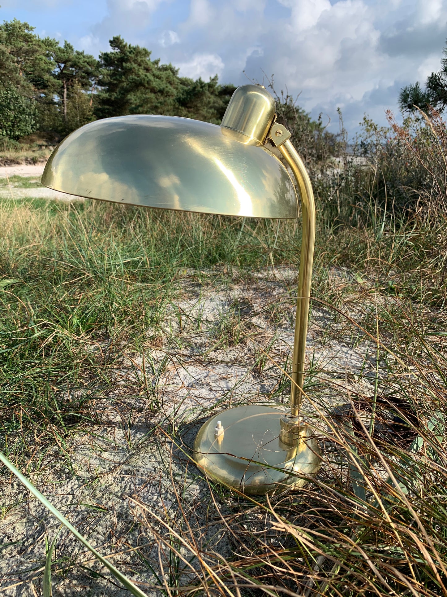 Italiensk messinglampe