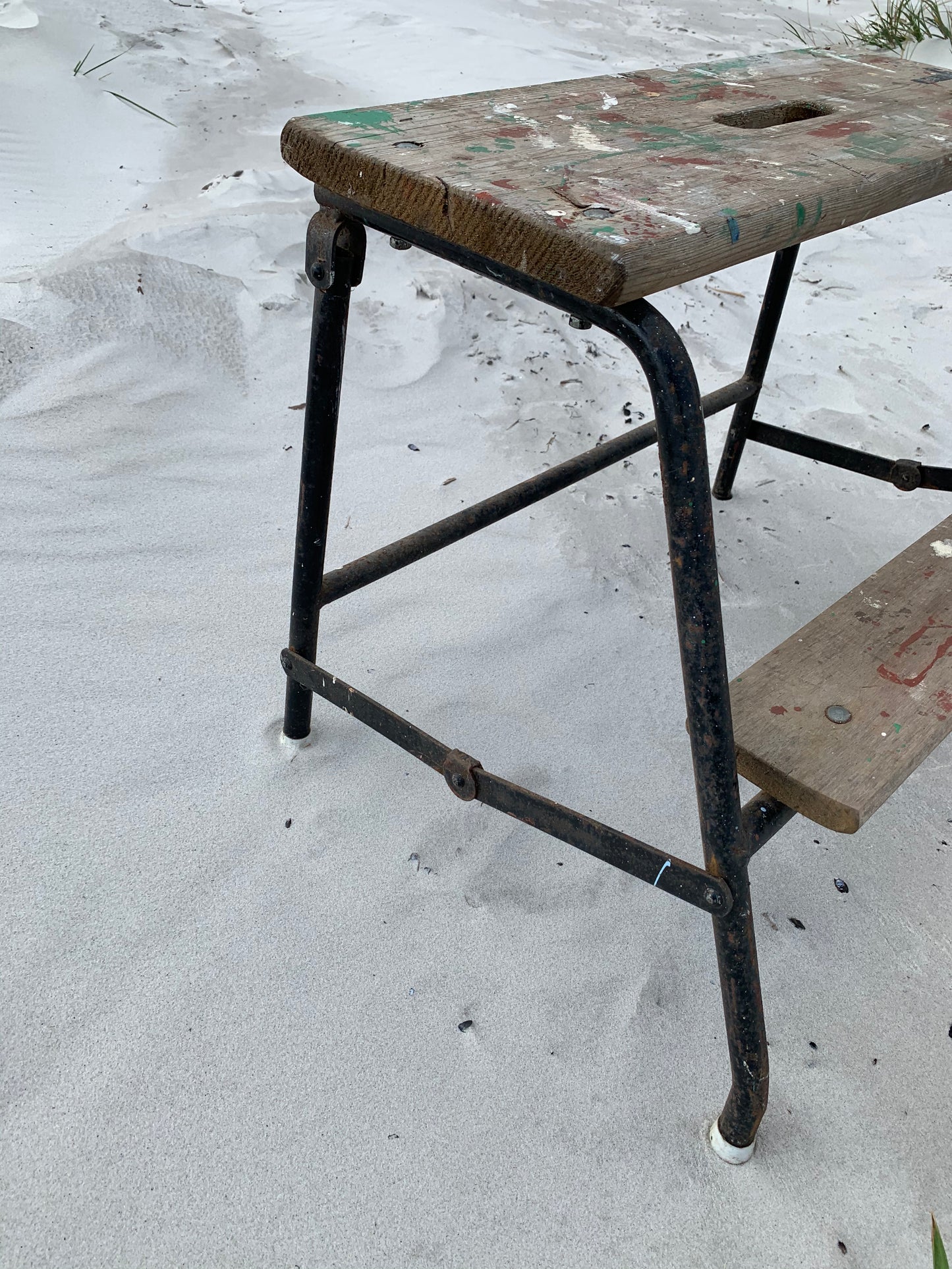 Rå trappestige med lækker patina