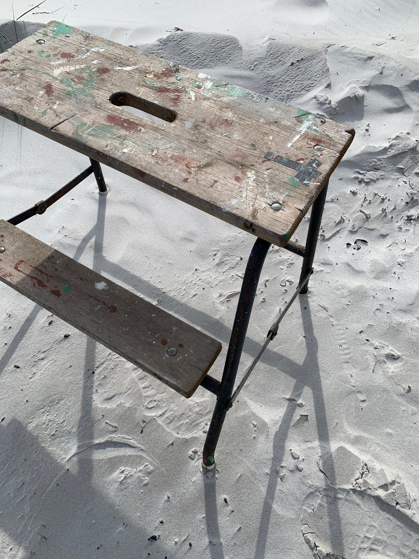 Rå trappestige med lækker patina