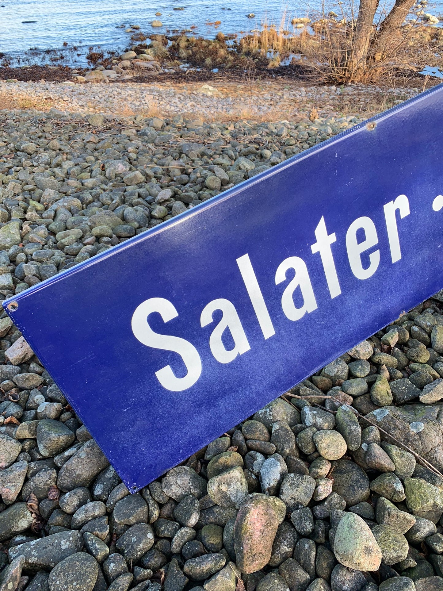Salater - Ost - Pålæg emaljeskilt