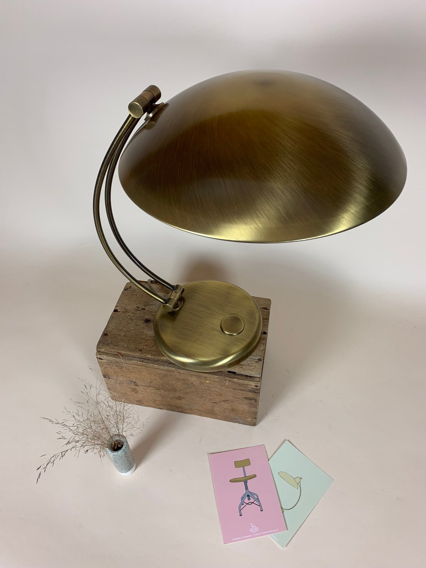 Hillebrand lampe fra omkring 1950 - Sjældent set eksemplar