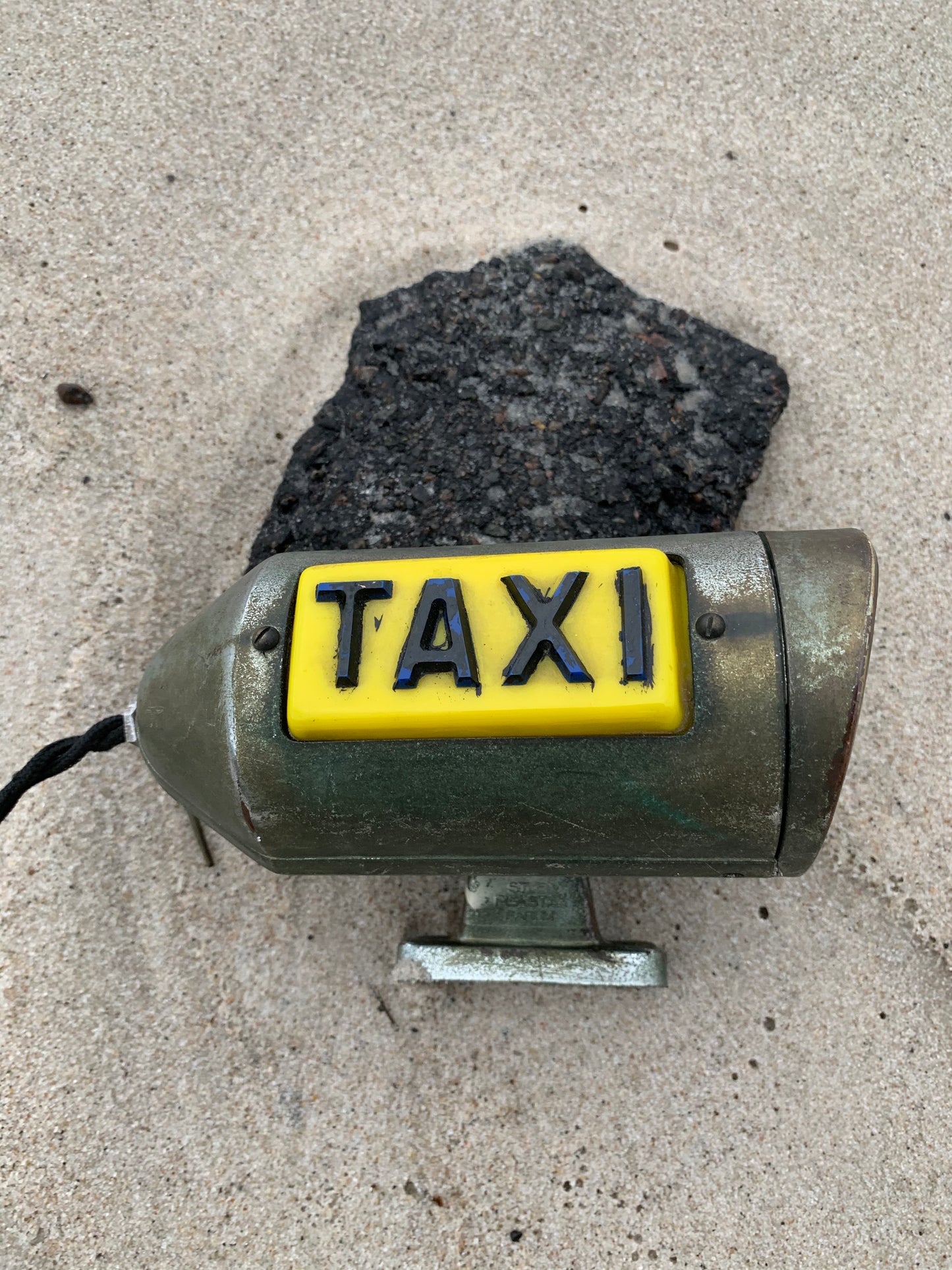 Taxi lysskilt