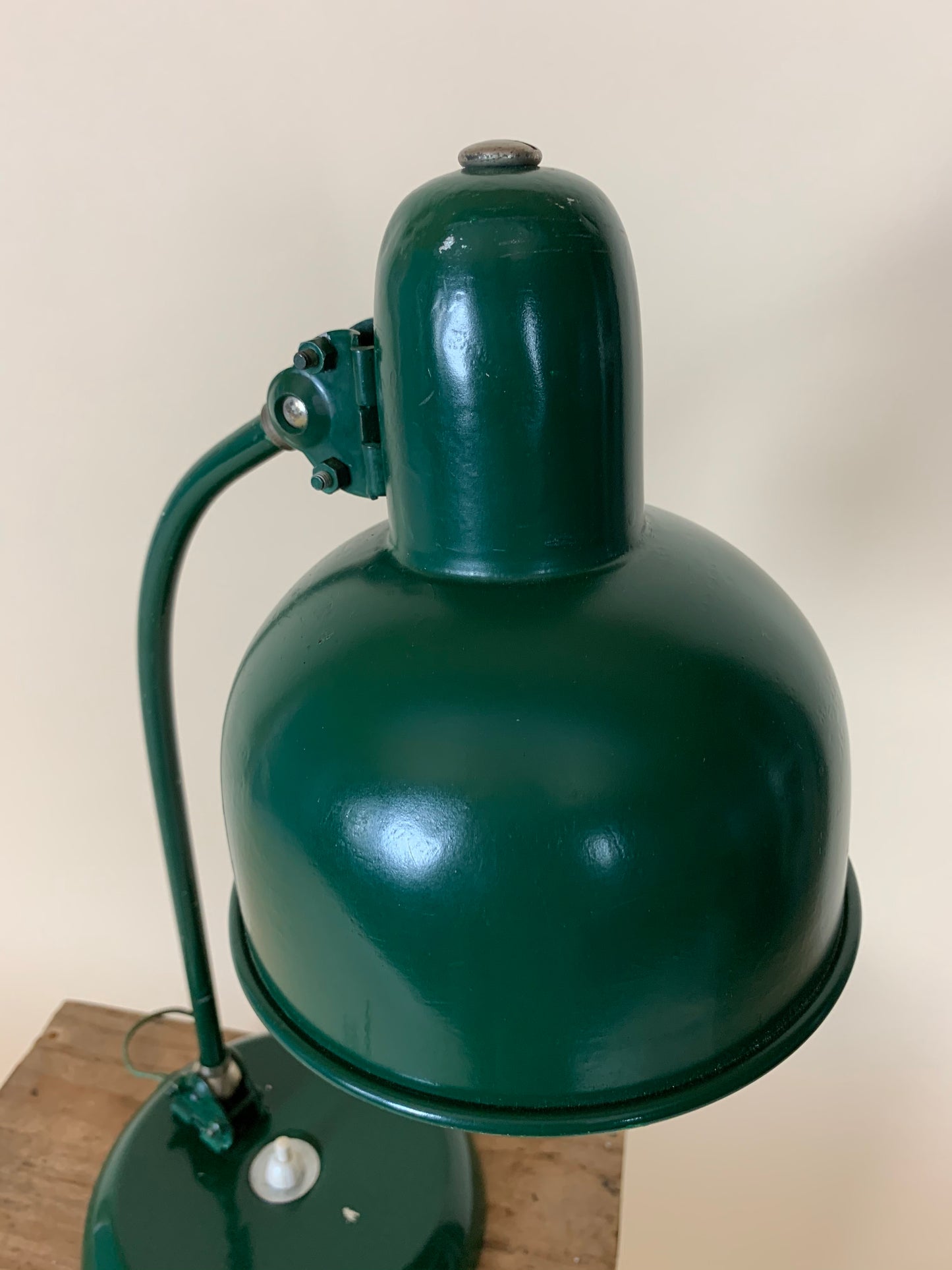 Grøn Bauhauslampe