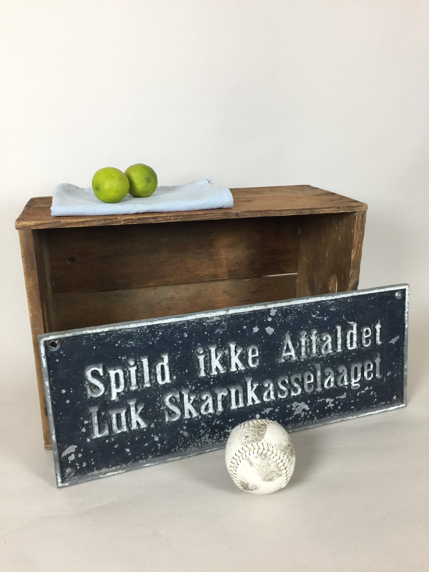 Skønt og meget sjældent skilt