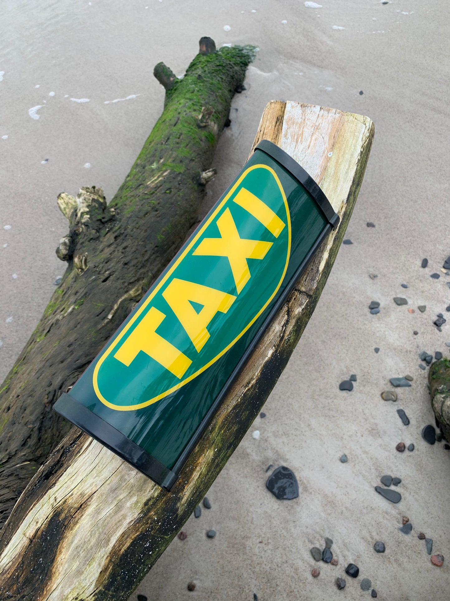 Taxi lysskilt