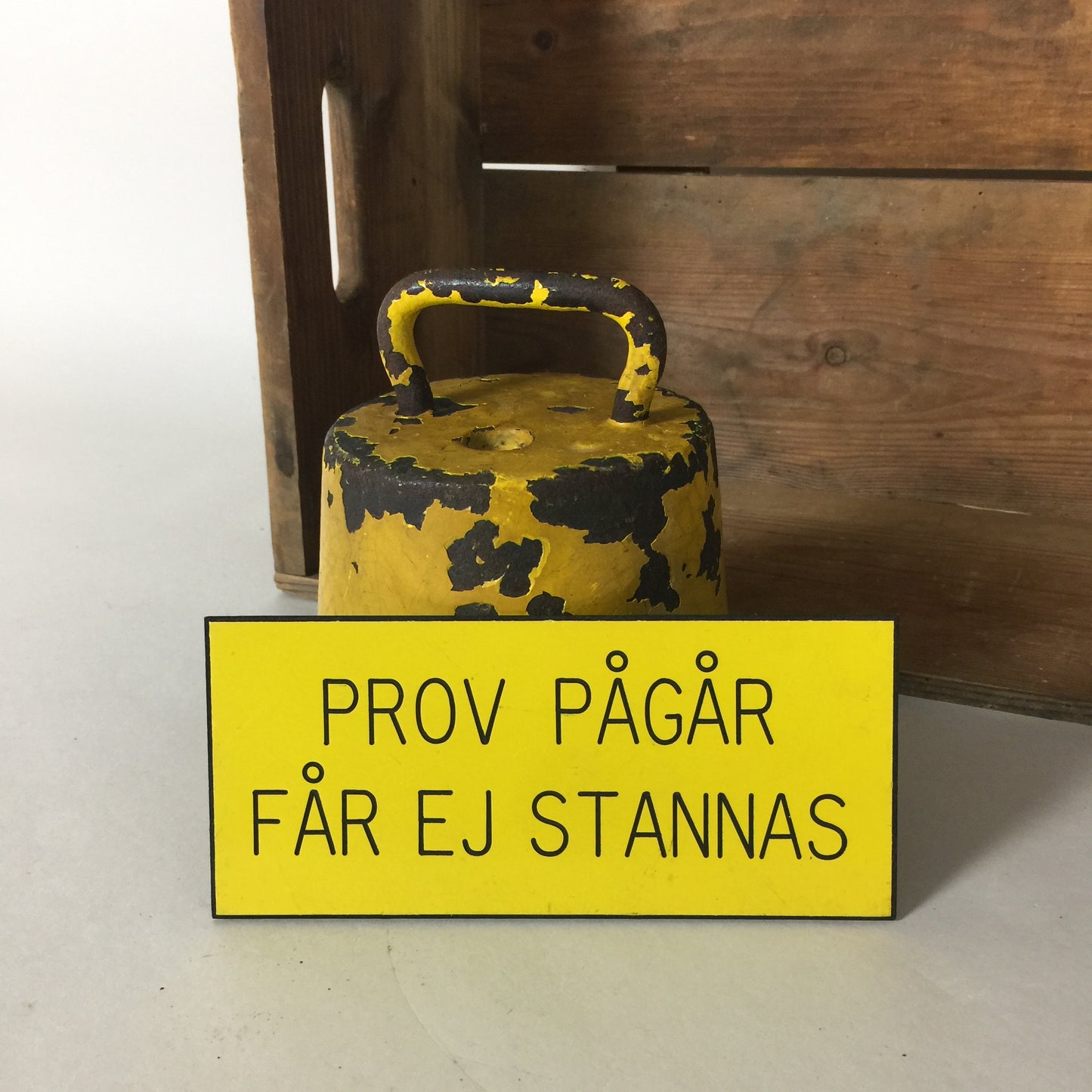 Sjovt lille skilt fra Sverige