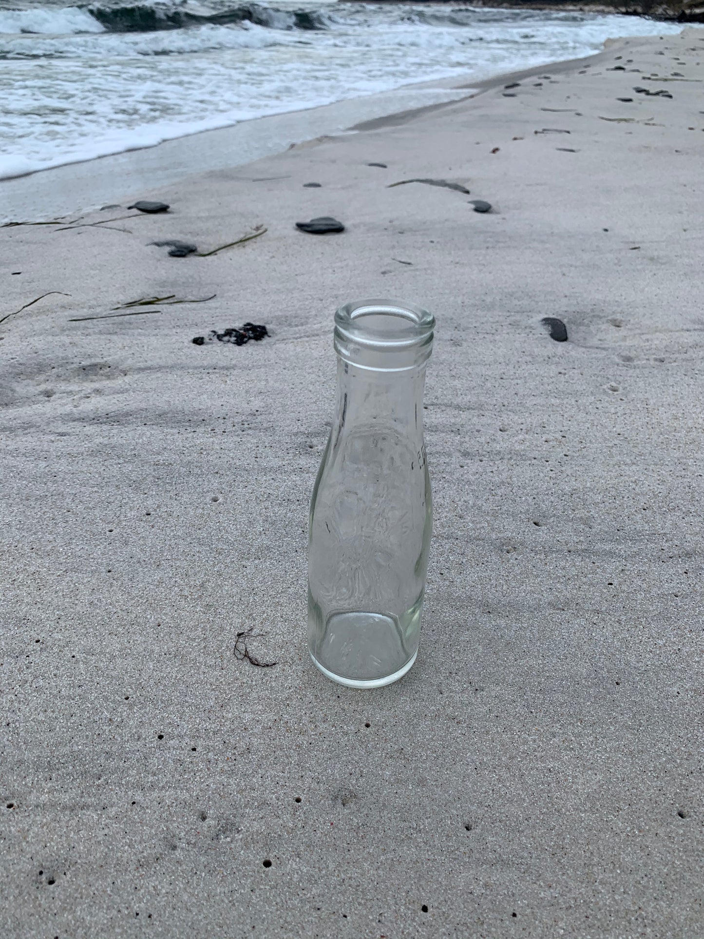 Mælkeflaske 1/5 L.