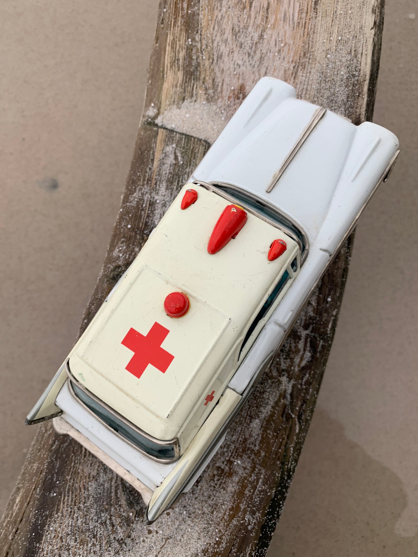 Ambulance i blik