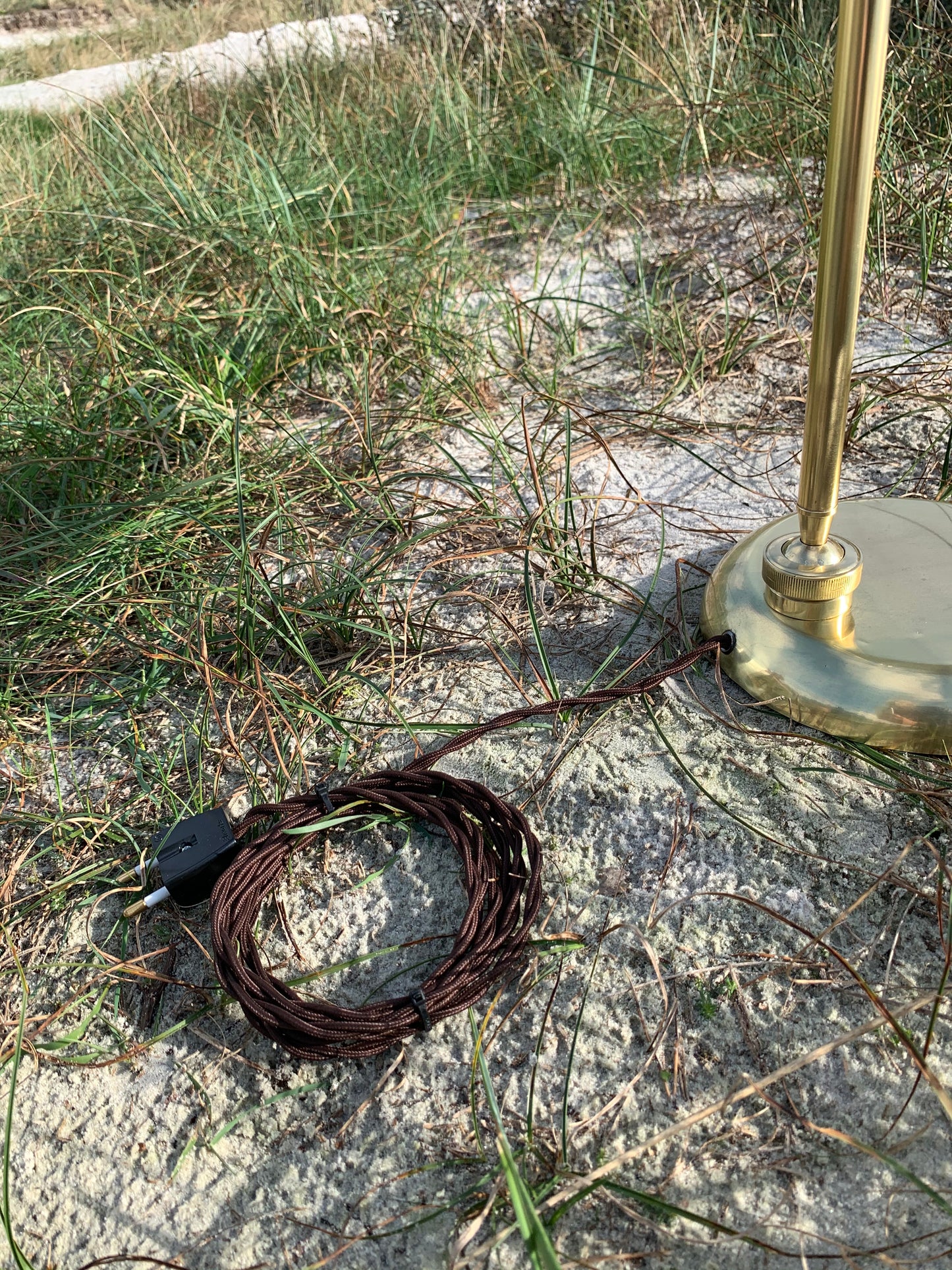 Italiensk messinglampe