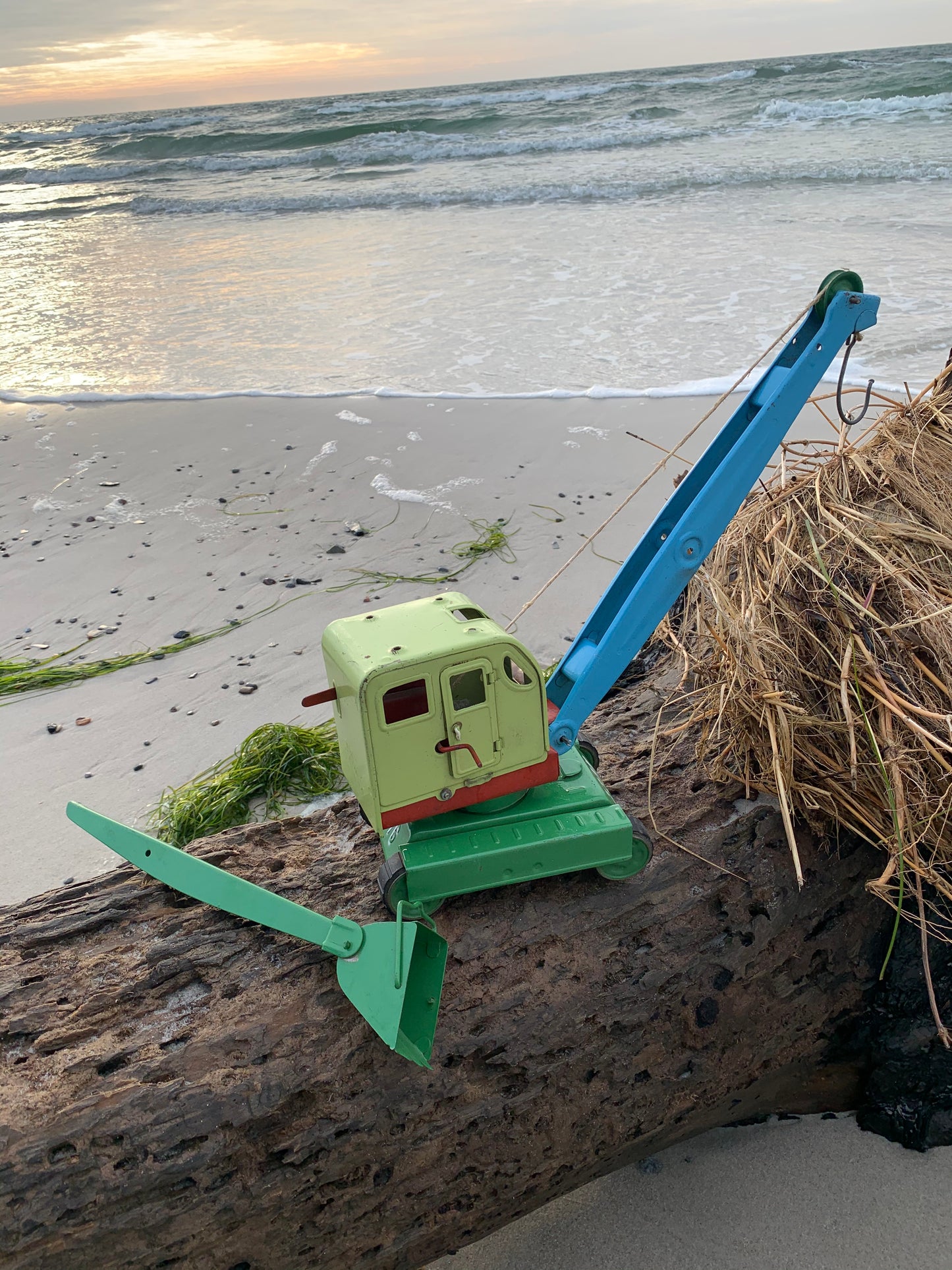 Skøn gammel mekanisk kran