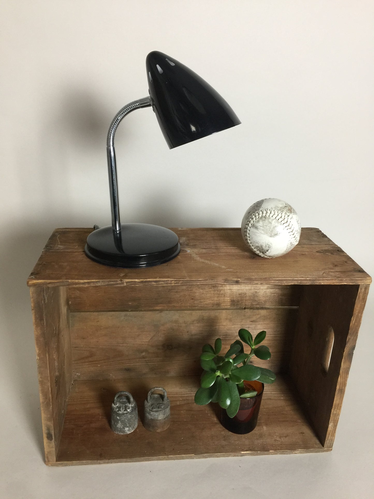 Bordlampe med flexarm