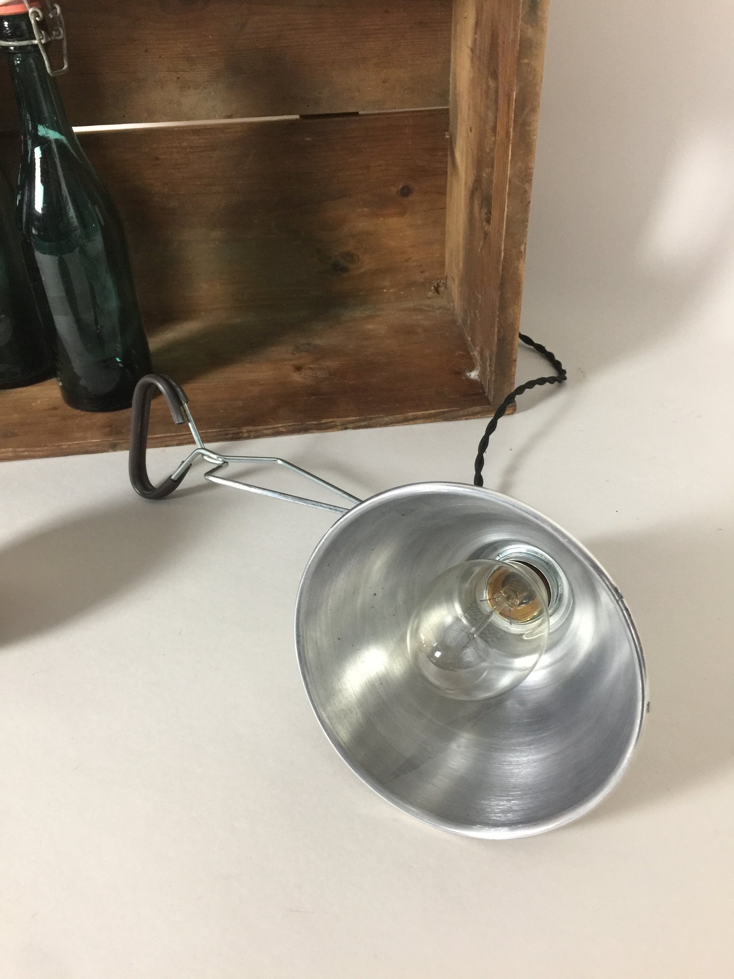 Klemmelampe lille og fin Newyorker