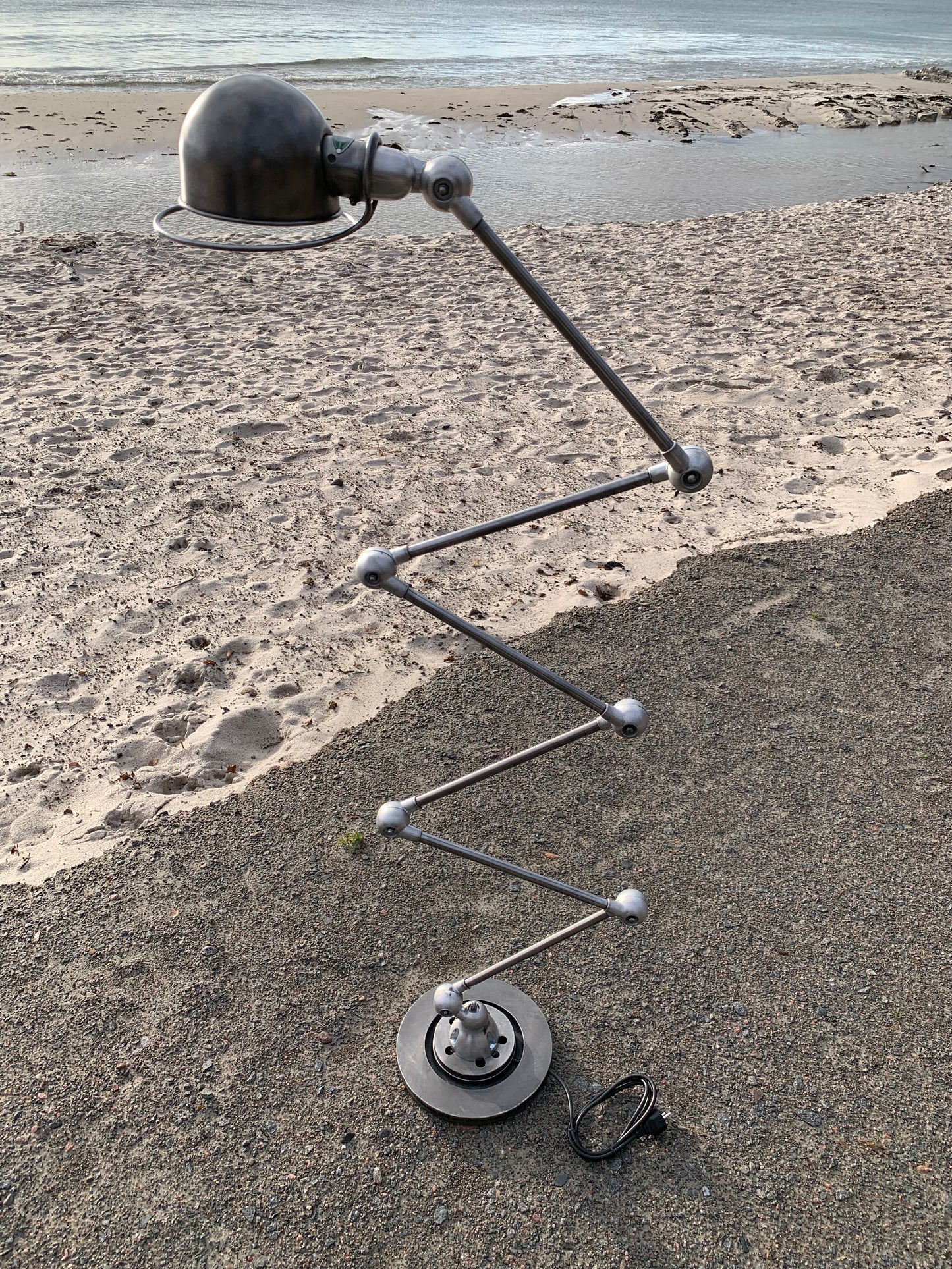 Jieldé gulvlampe med 6 arme