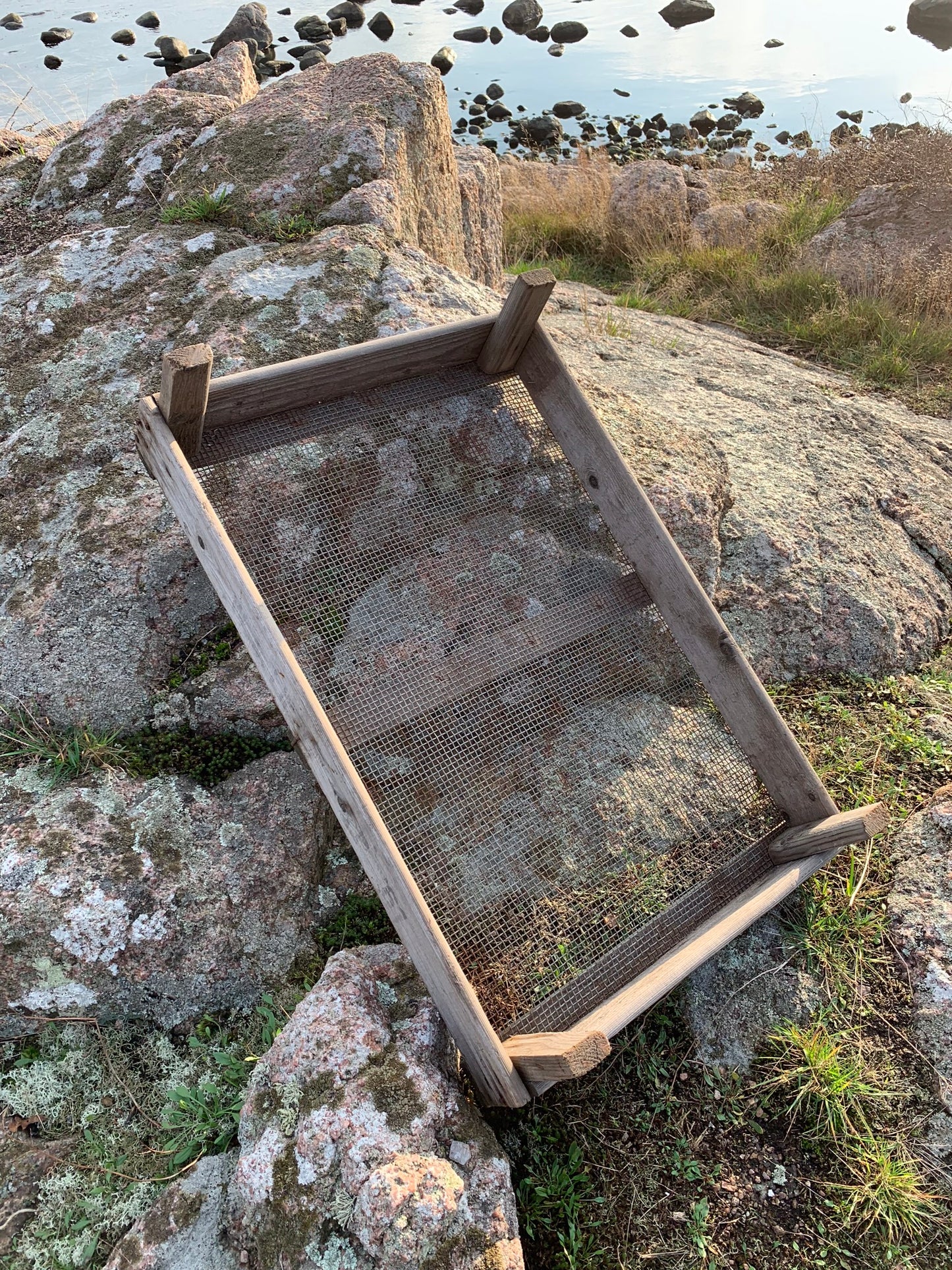 Løgkasse med skøn patina