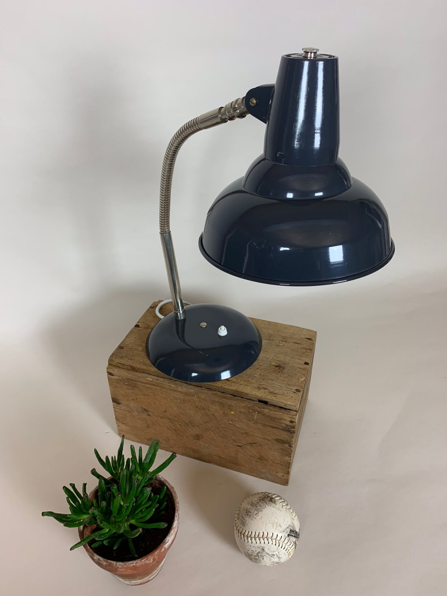 Skøn grå lampe