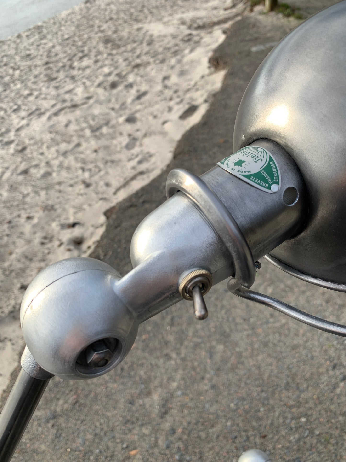 Jieldé gulvlampe med 6 arme