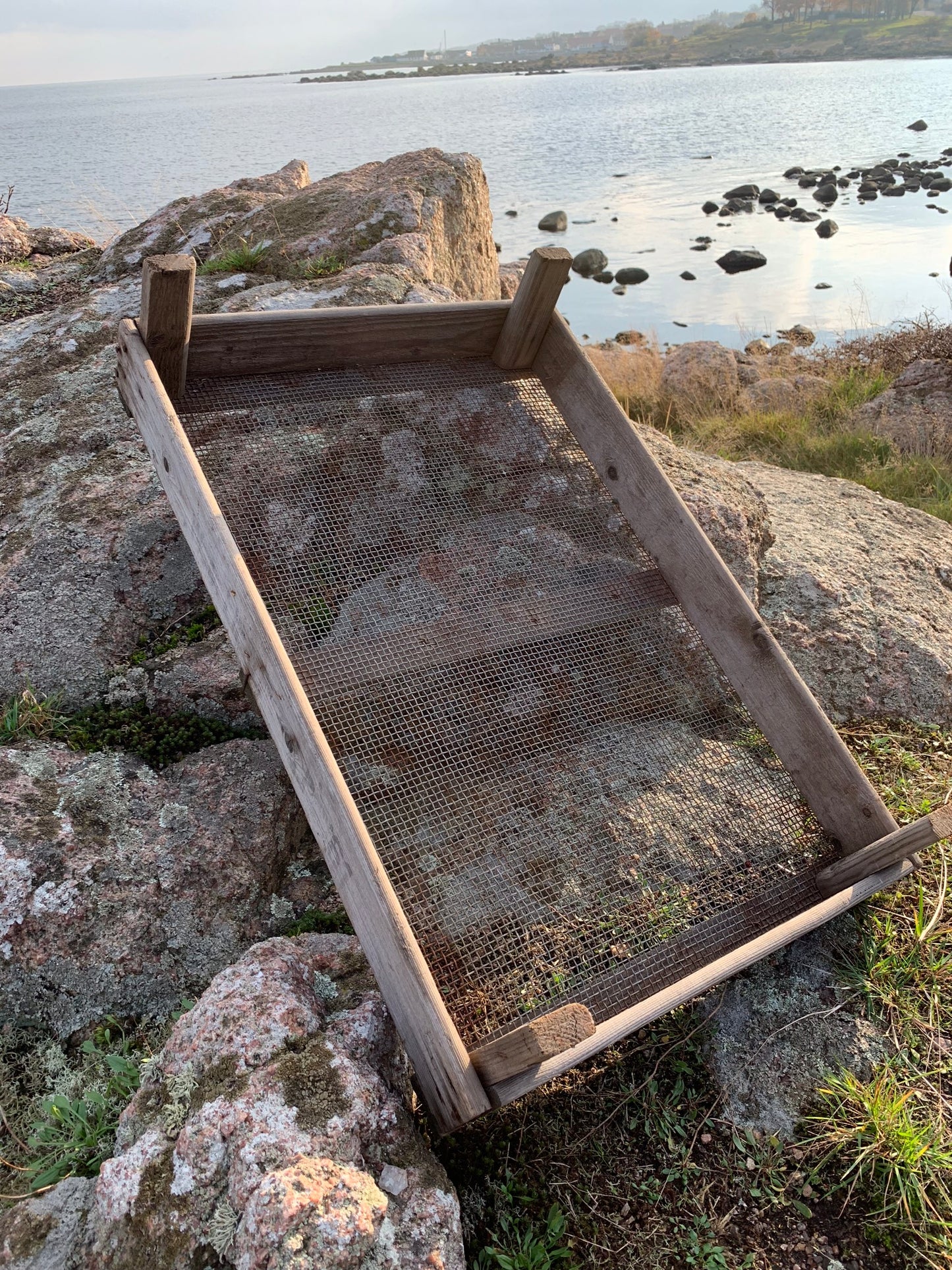 Løgkasse med skøn patina