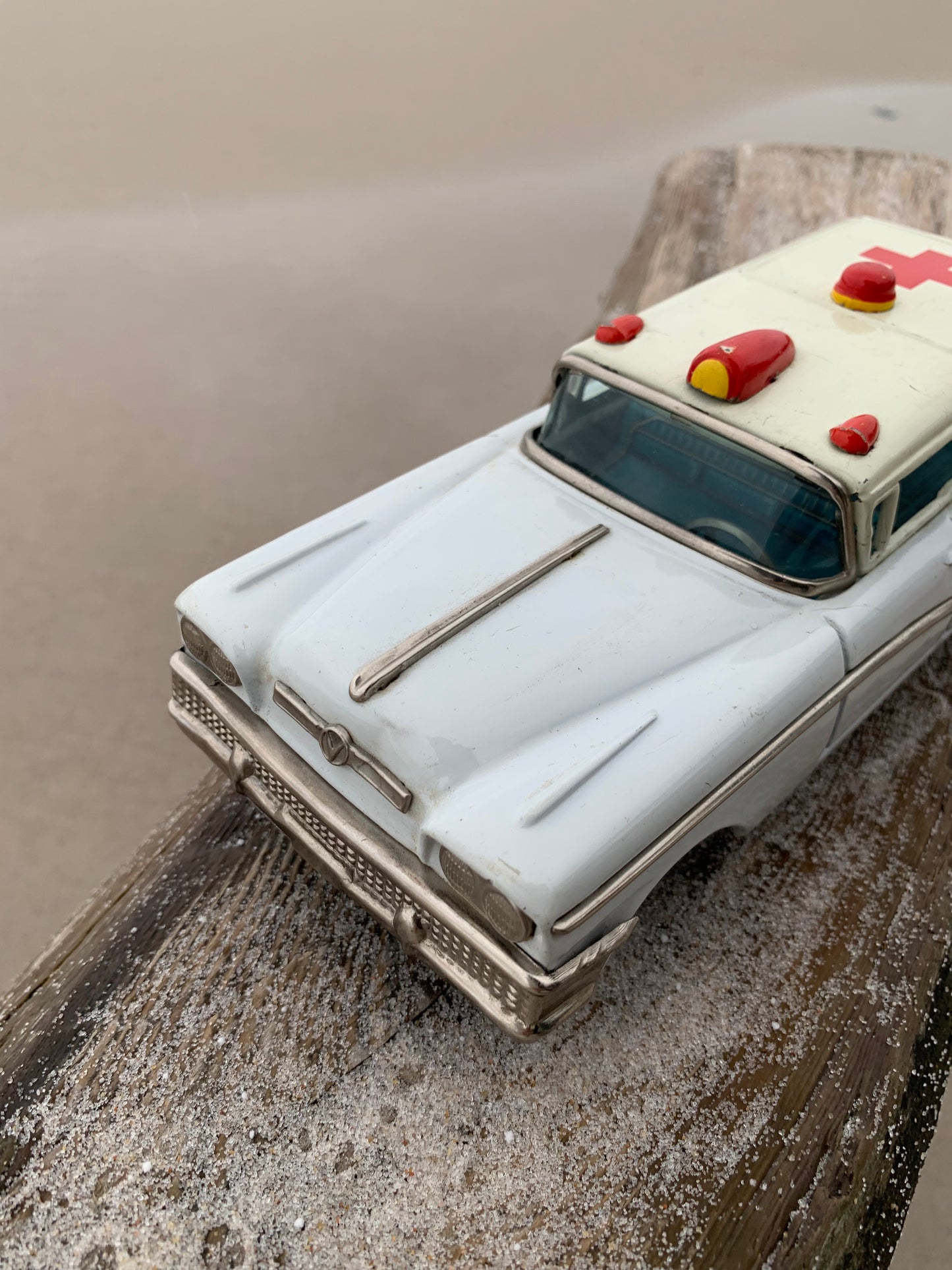 Ambulance i blik
