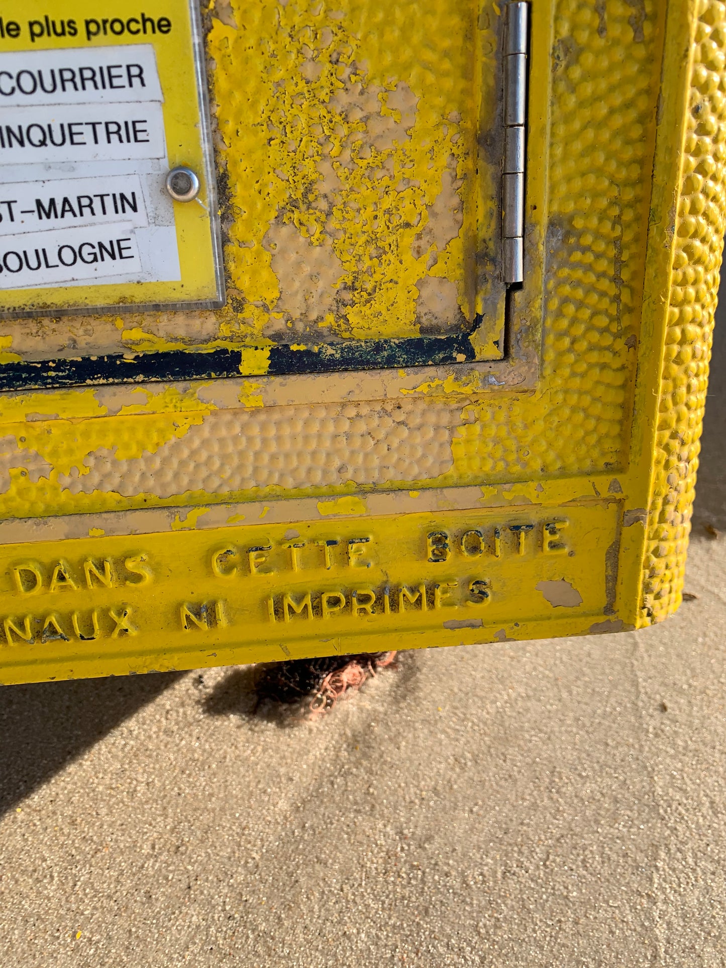 Fransk postkasse